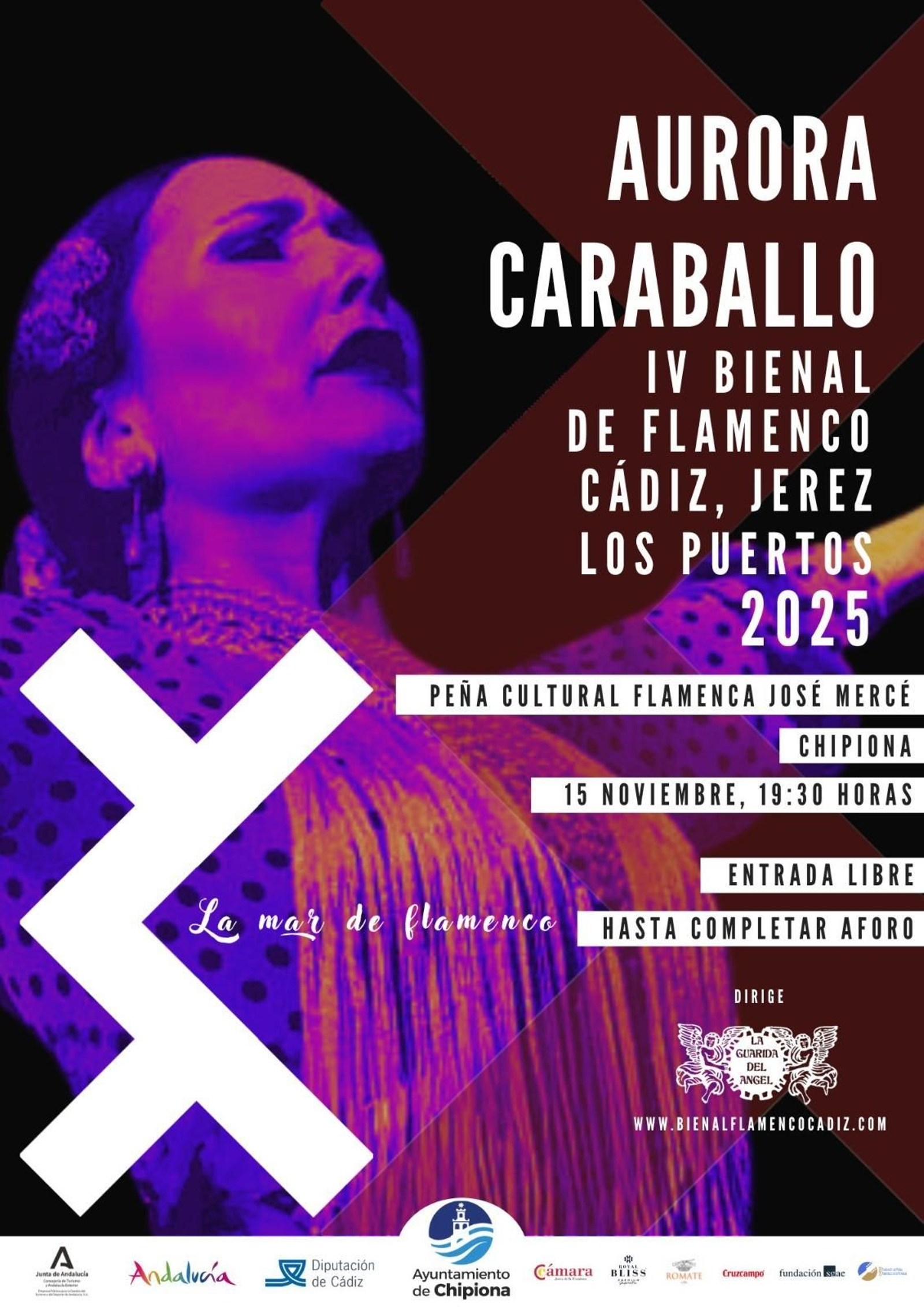 Aurora Caraballo en la IV Bienal de Flamenco Cádiz, Jerez y Los Puertos..jpg