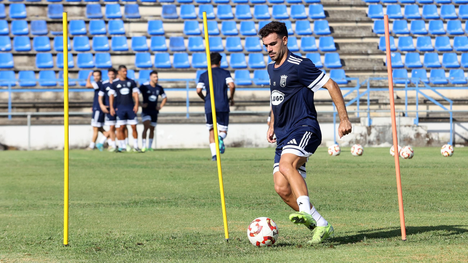 Primer entrenamiento del Xerez CD en el Pedro Garrido de Jerez