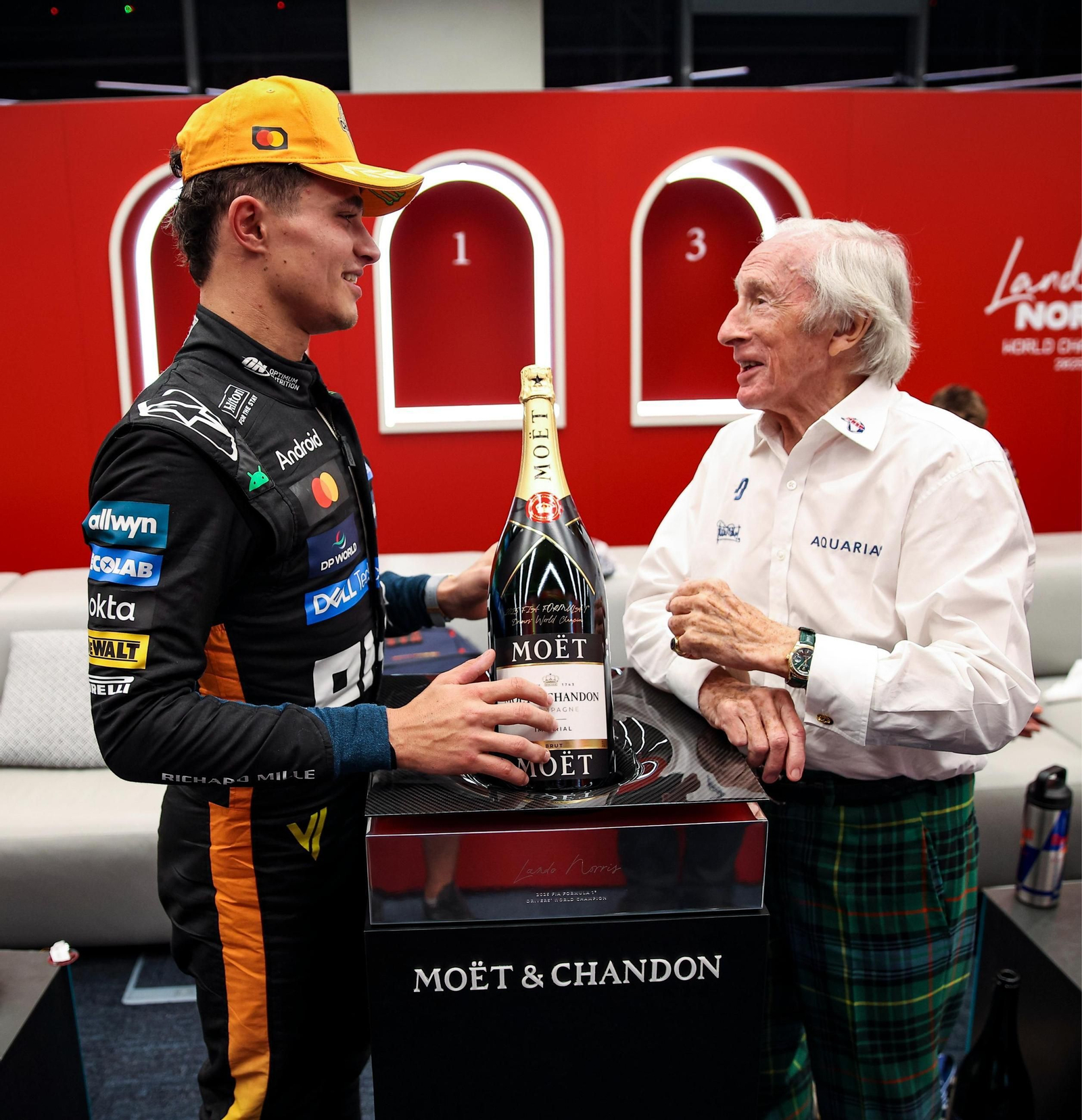 Las fotos del título mundial de Lando Norris en la Fórmula 1