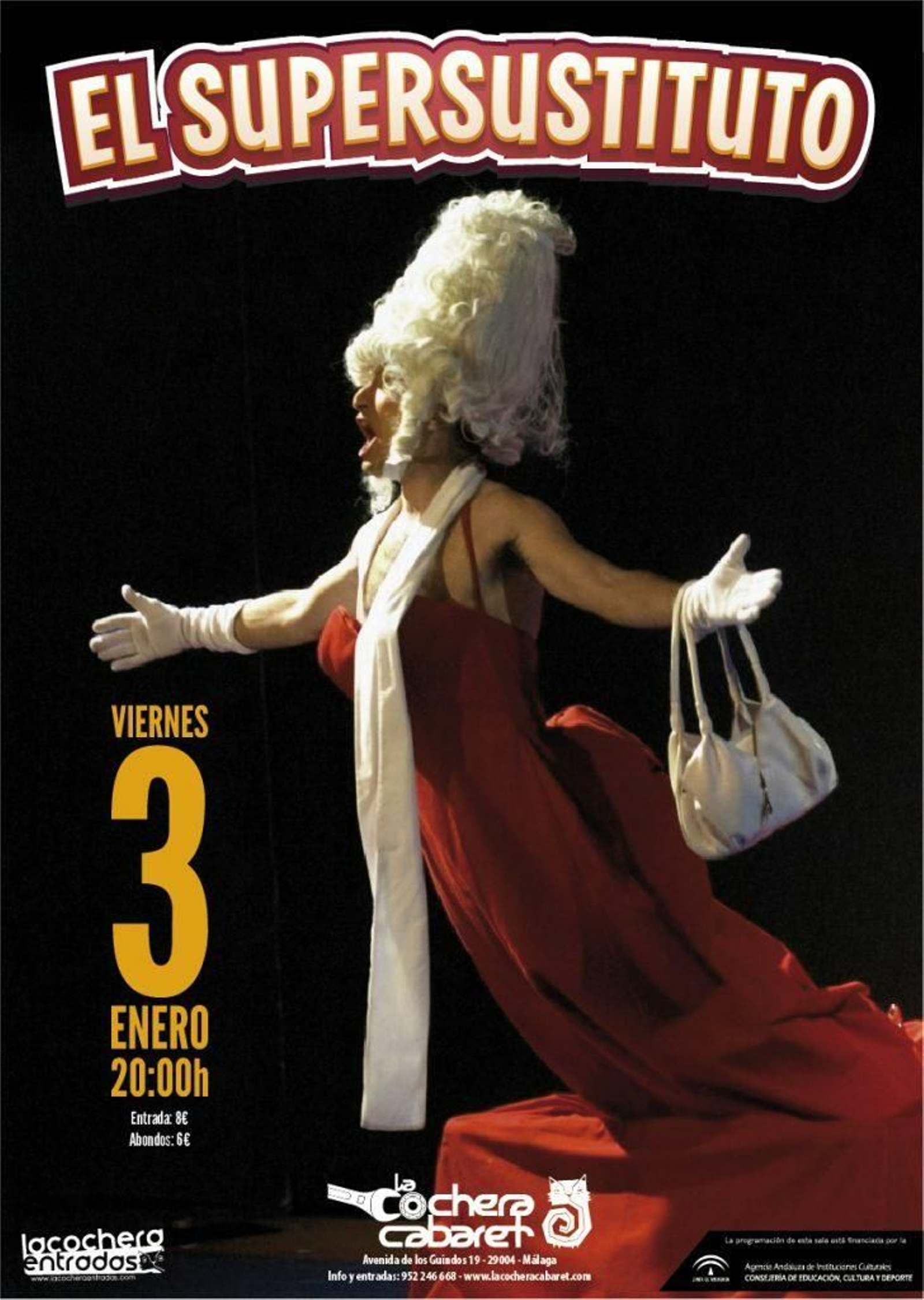 El Supersustituto en La Cochera Cabaret.