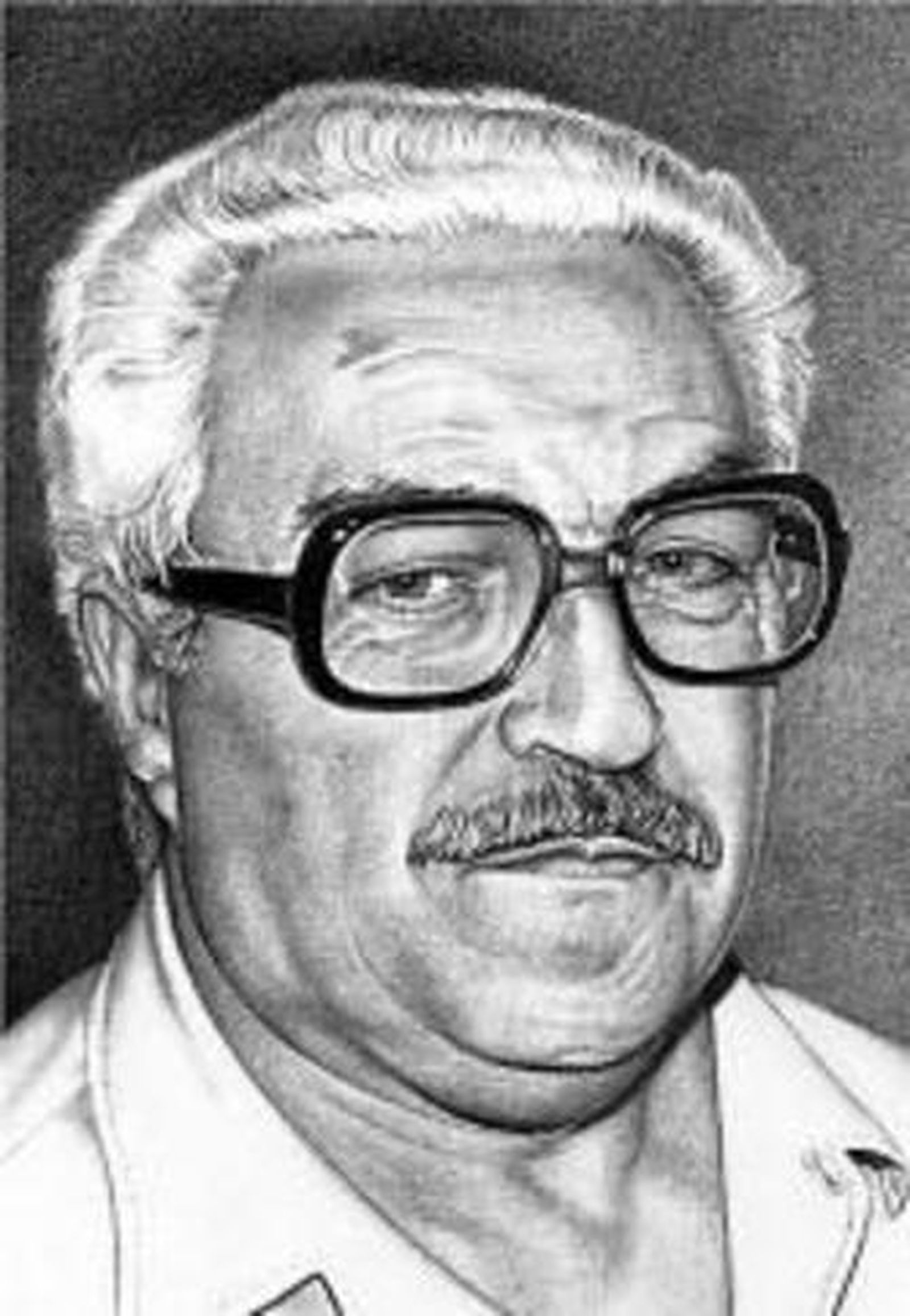 Autoretrato de Juan Muñoz.