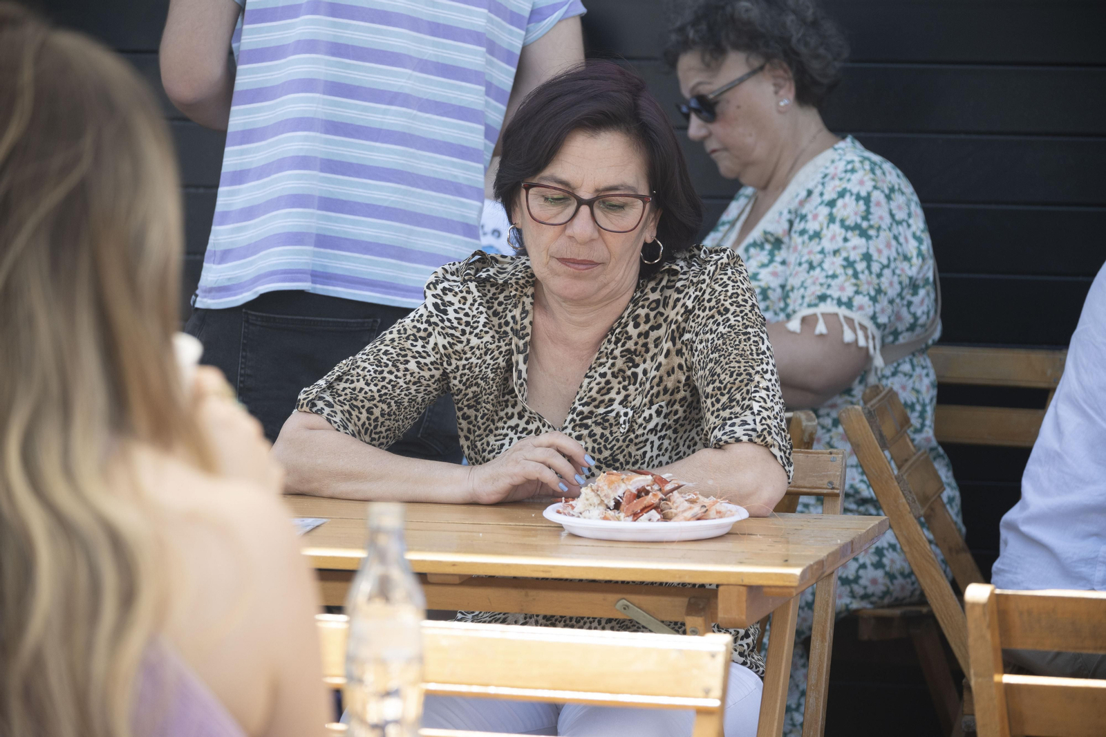 Imágenes del sábado en la 'IX Feria de la Gamba y el Marisco de Huelva'