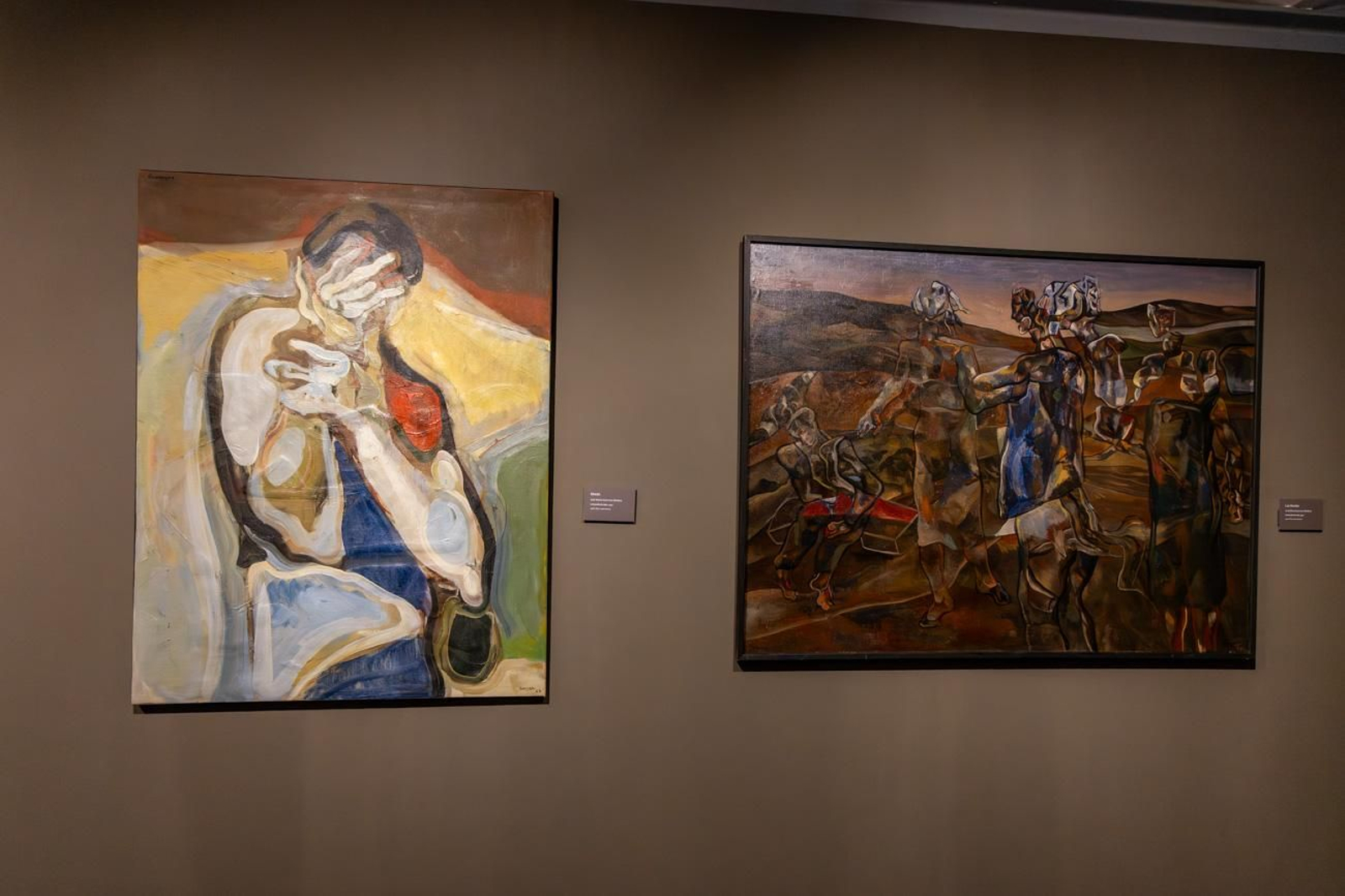 Memoria y denuncia: la exposición que recorre la obra de Guerrero Medina en Jaén, en imágenes