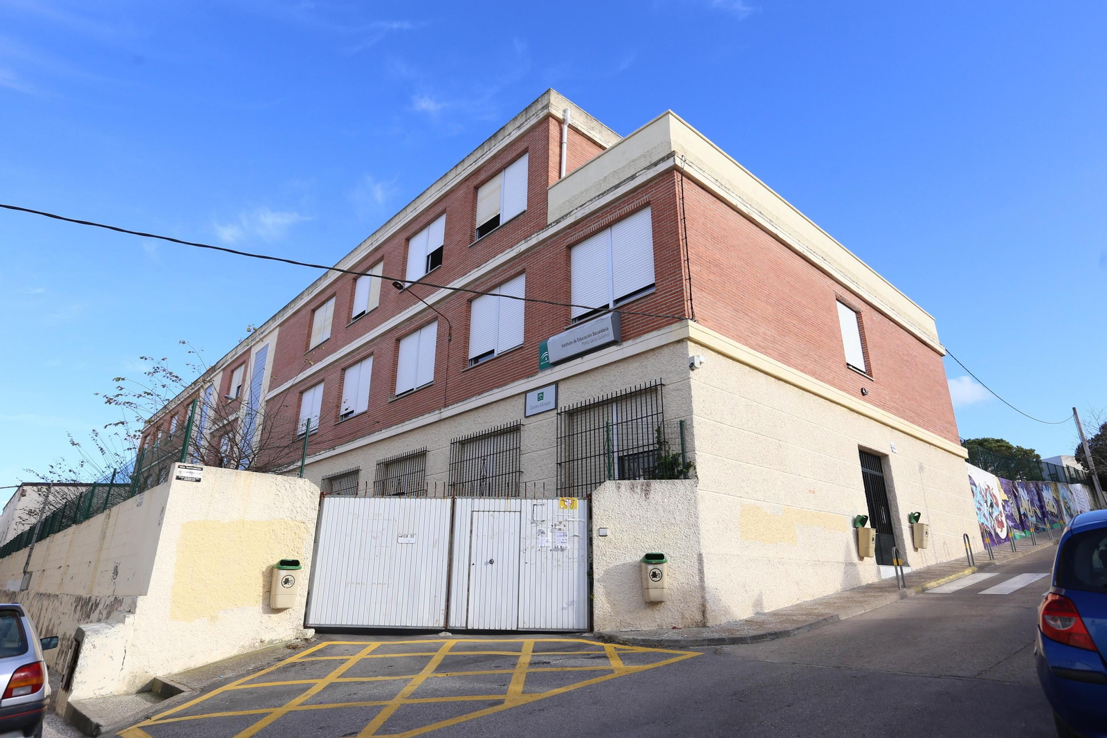 Vista exterior del IES Poeta, en una imagen de archivo.