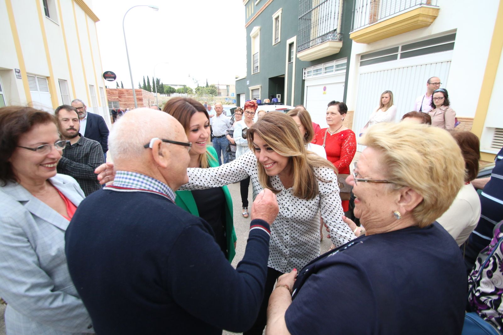 Las imágenes de la visita de Susana Díaz a Almería