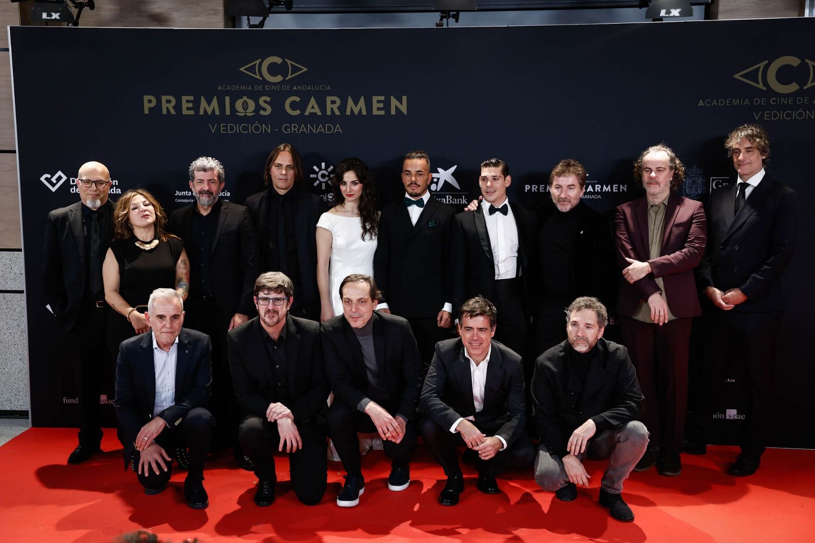 La alfombra roja de los premios Carmen en Granada