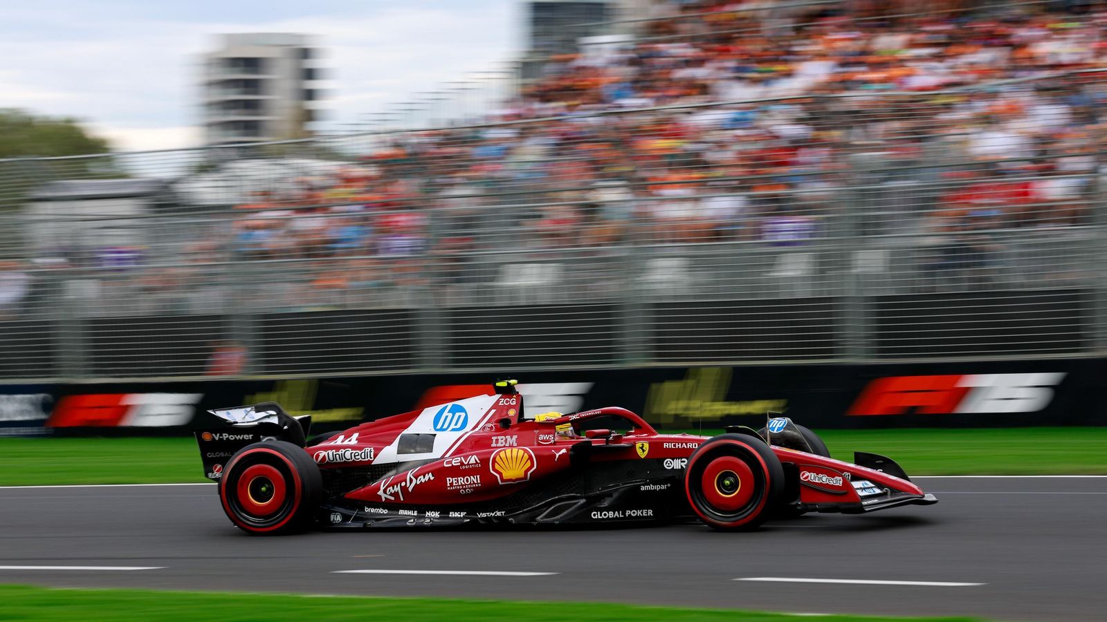 Los fotos del arranque de la Fórmula 1 en Melbourne