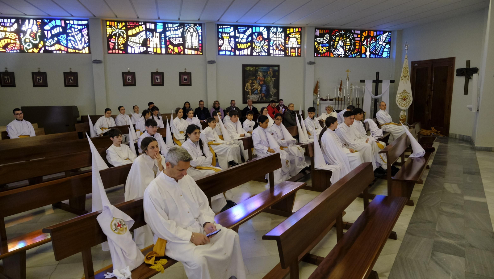 El Resucitado de Almería se suspende por la lluvia, en imágenes