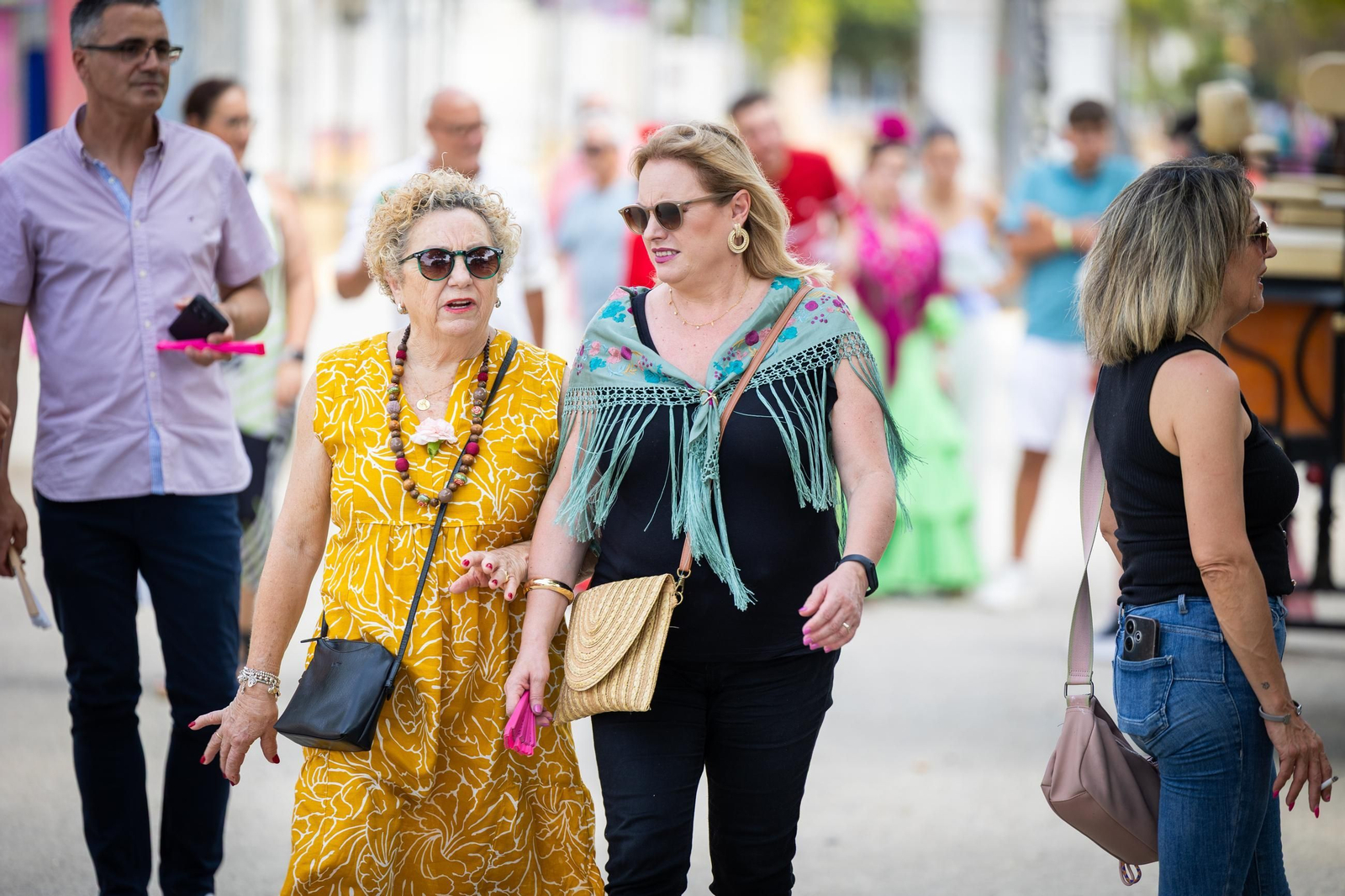 Búscate en las imágenes del sábado de la Feria de Puerto Real 2025