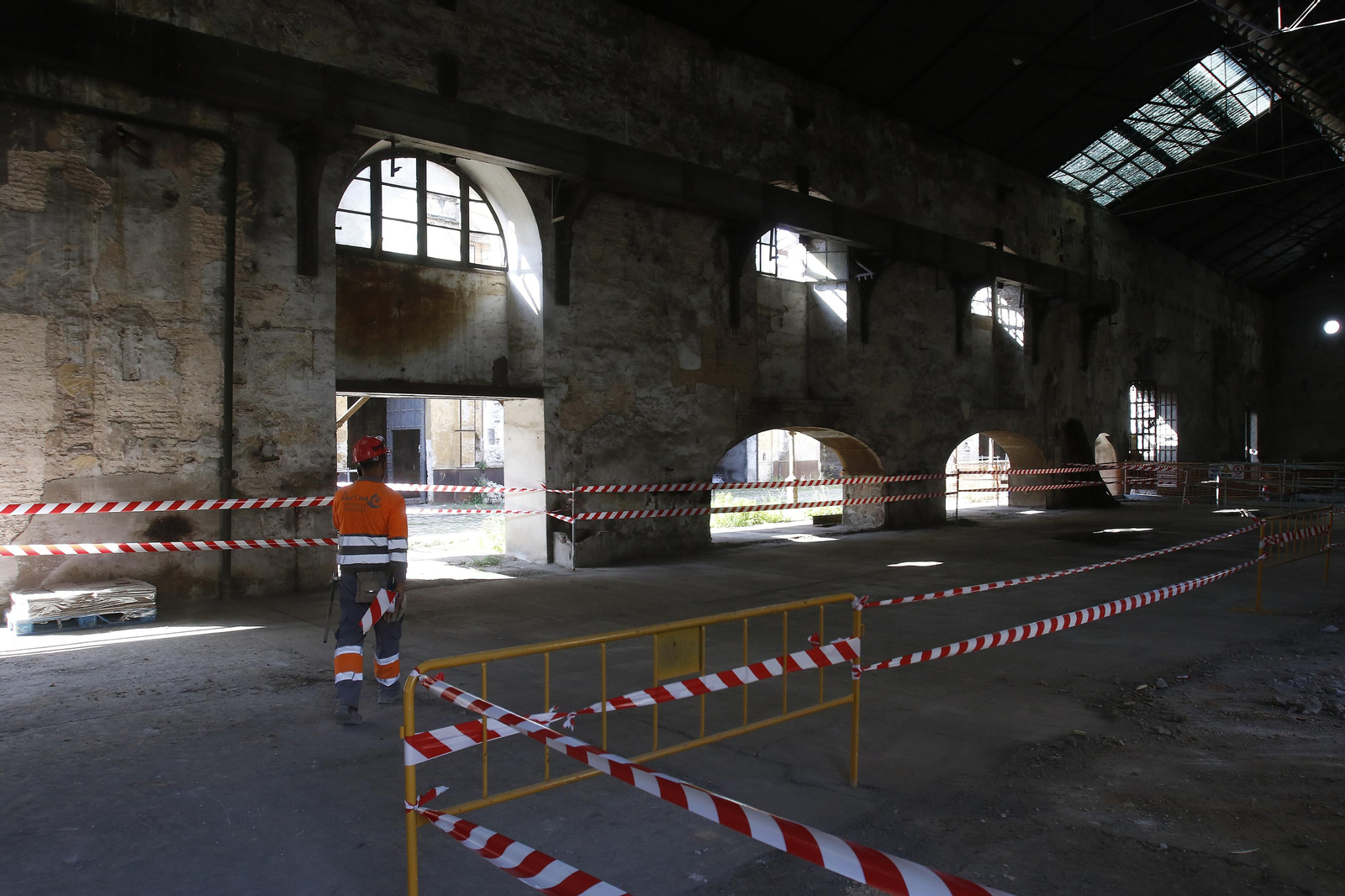 Estado de las obras de la Fábrica de Artillería