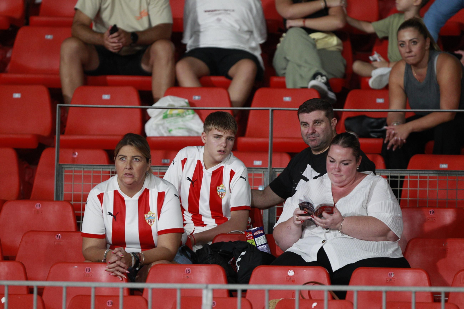 El partido U.D. Almería-C.D. Castellón en imágenes