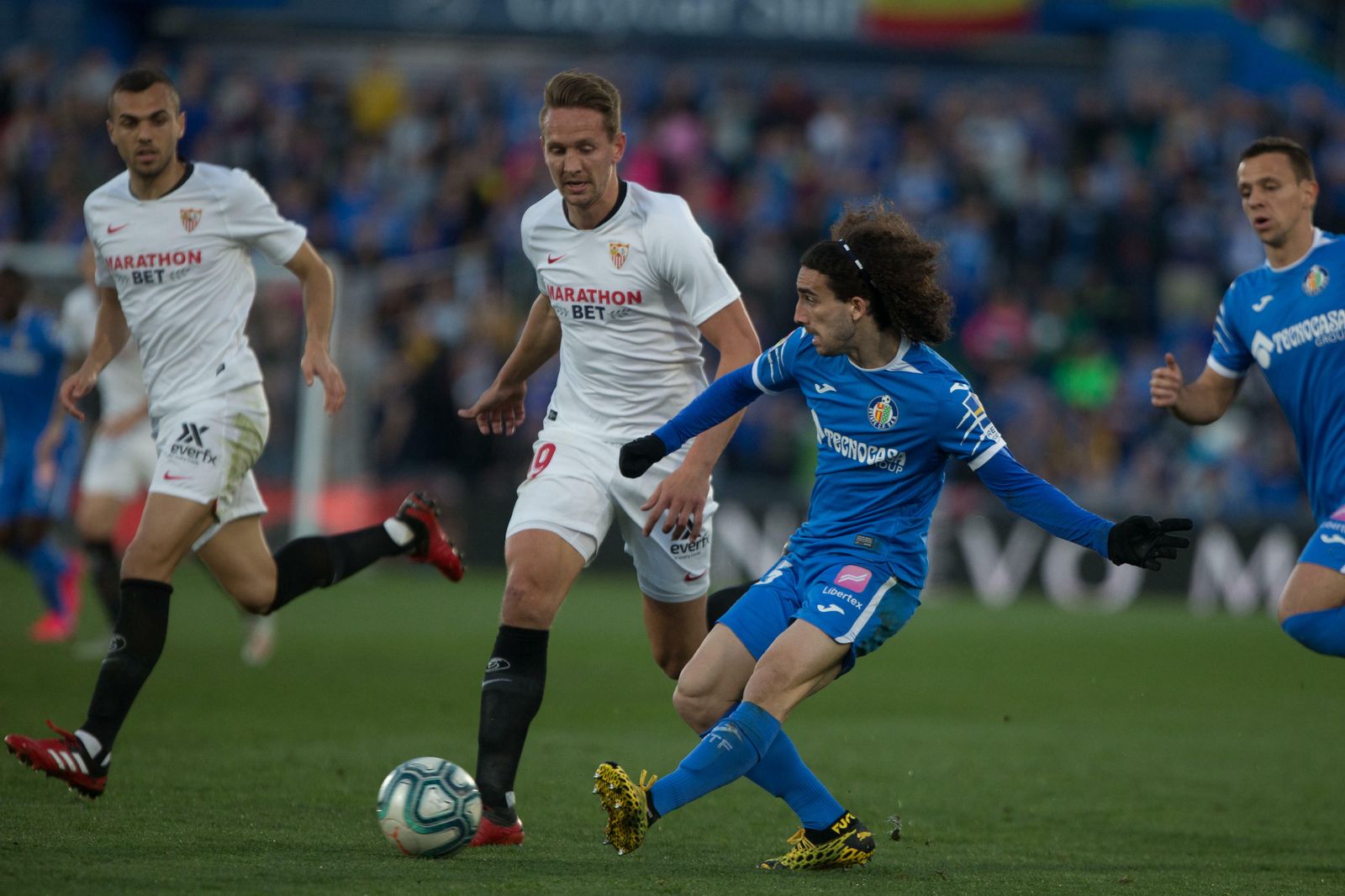 Las imágenes del Getafe-Sevilla FC