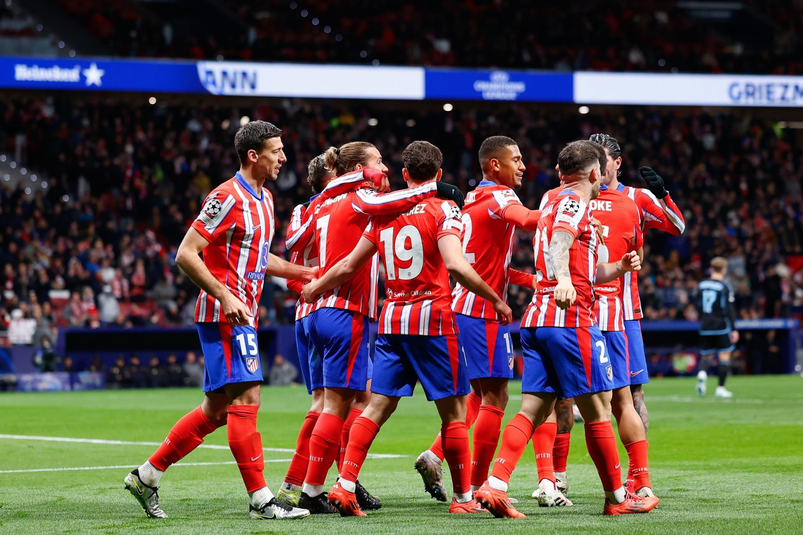 Las fotos del Atlético de Madrid - Slovan de Bratislava