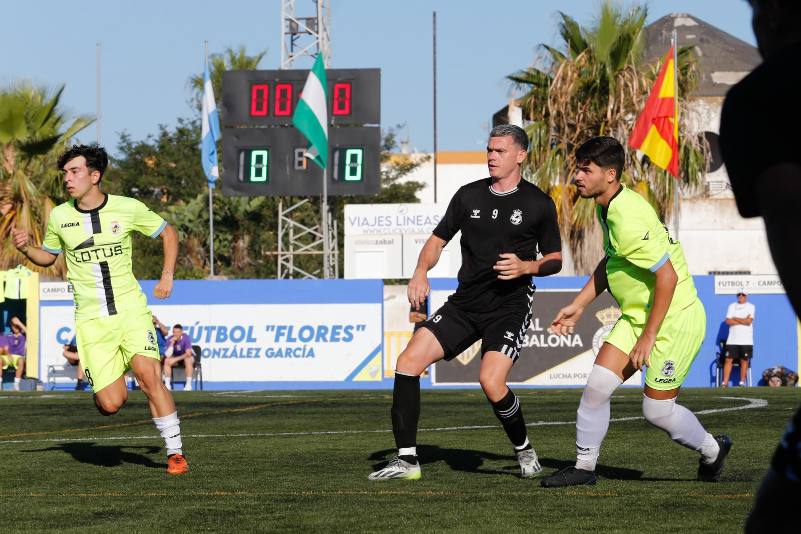 Las fotos del amistoso Balompédica-Balona B