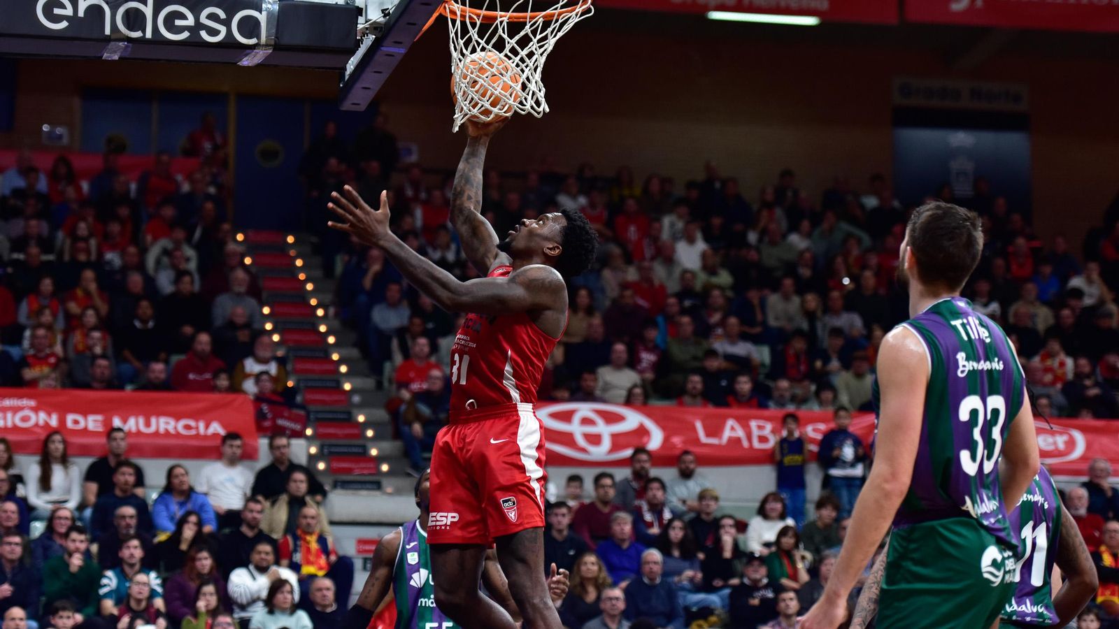 UCAM Murcia-Unicaja, en fotos