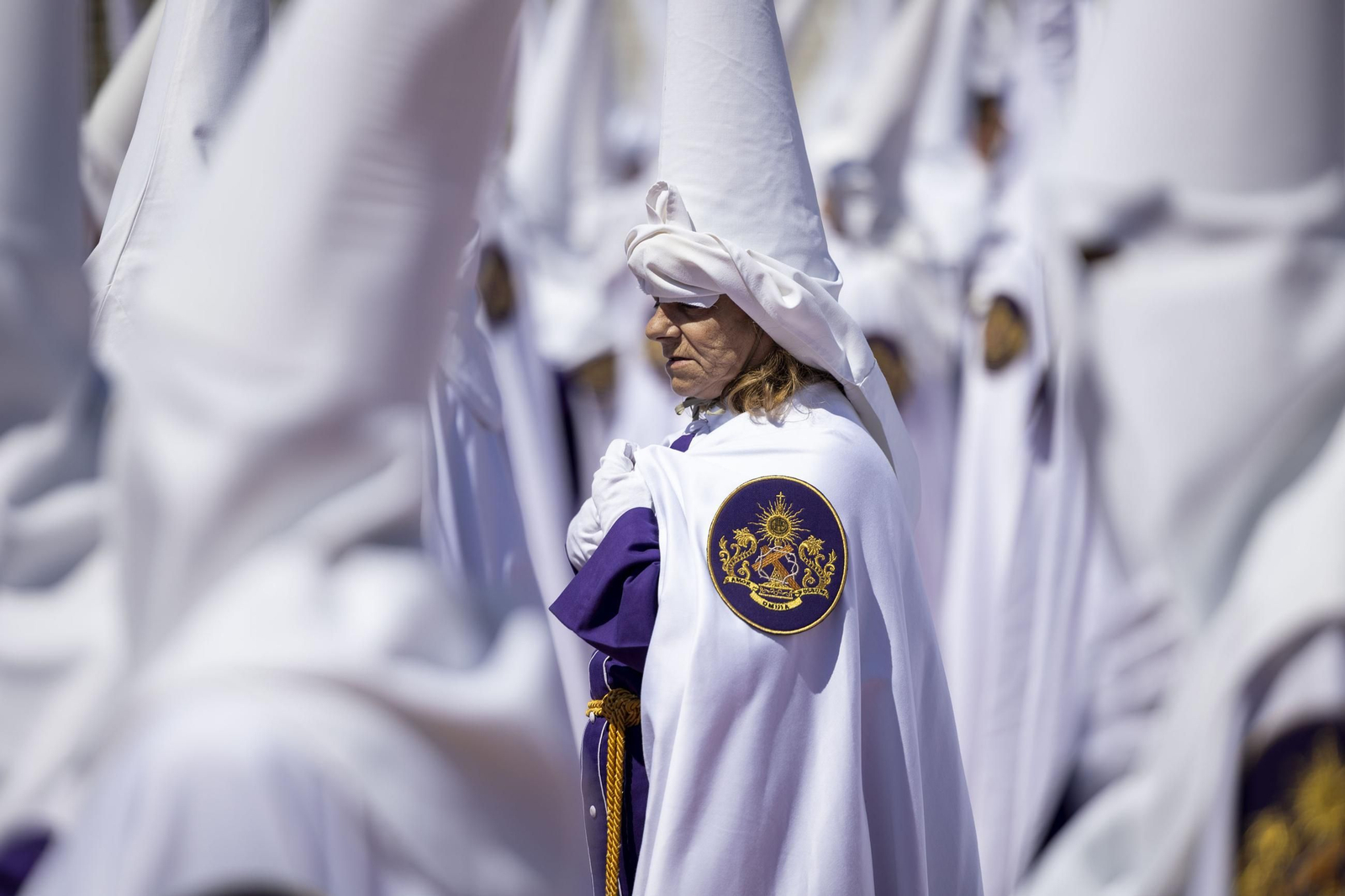 En imágenes, Gran Poder adeanta su salida y recorta su recorrido en el Miércoles Santo de la Semana Santa 2025 de San Fernando