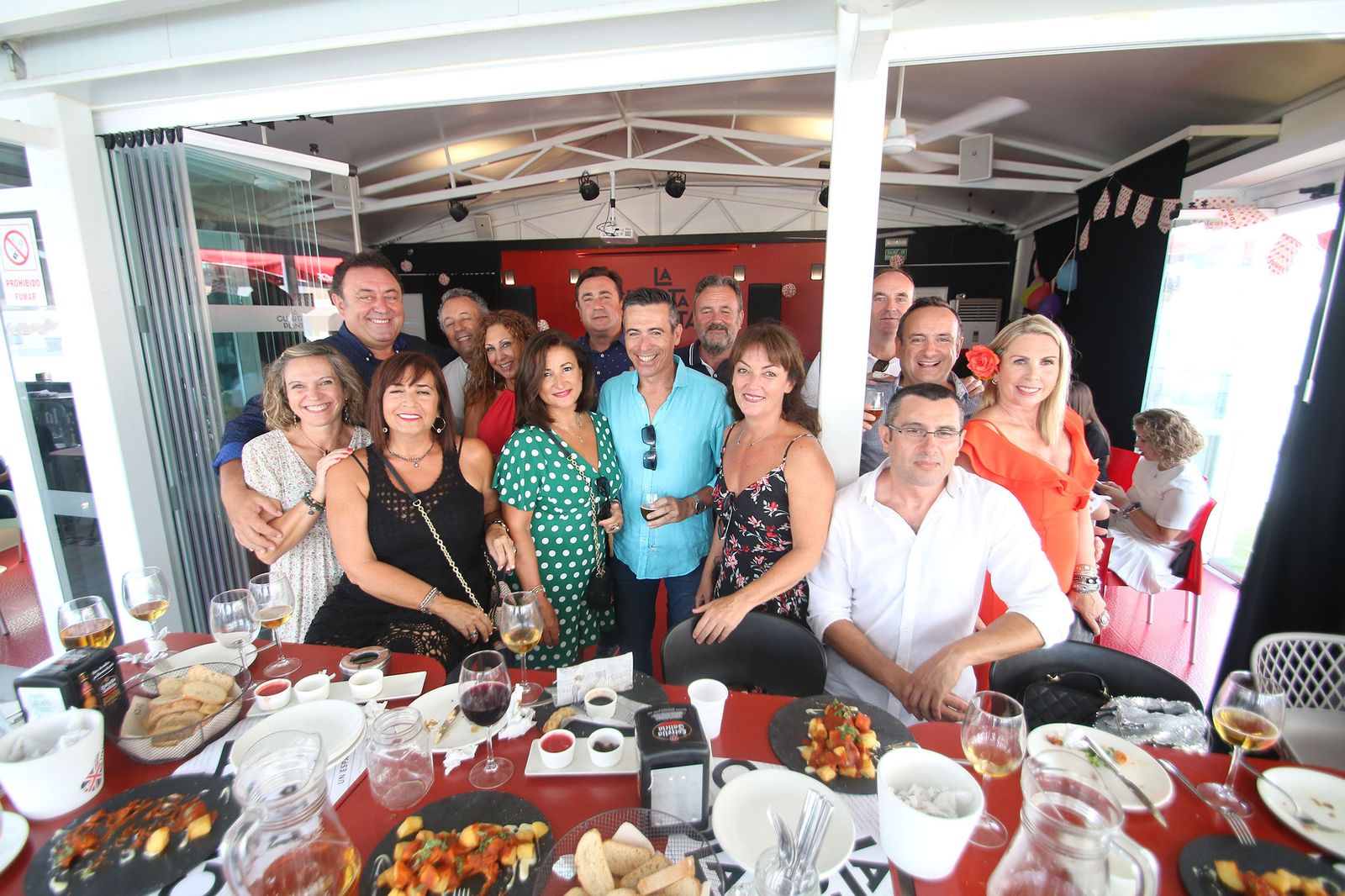 Las imágenes de la feria del mediodía del martes 20, en la Cuarta Planta. Feria de Almería 2019