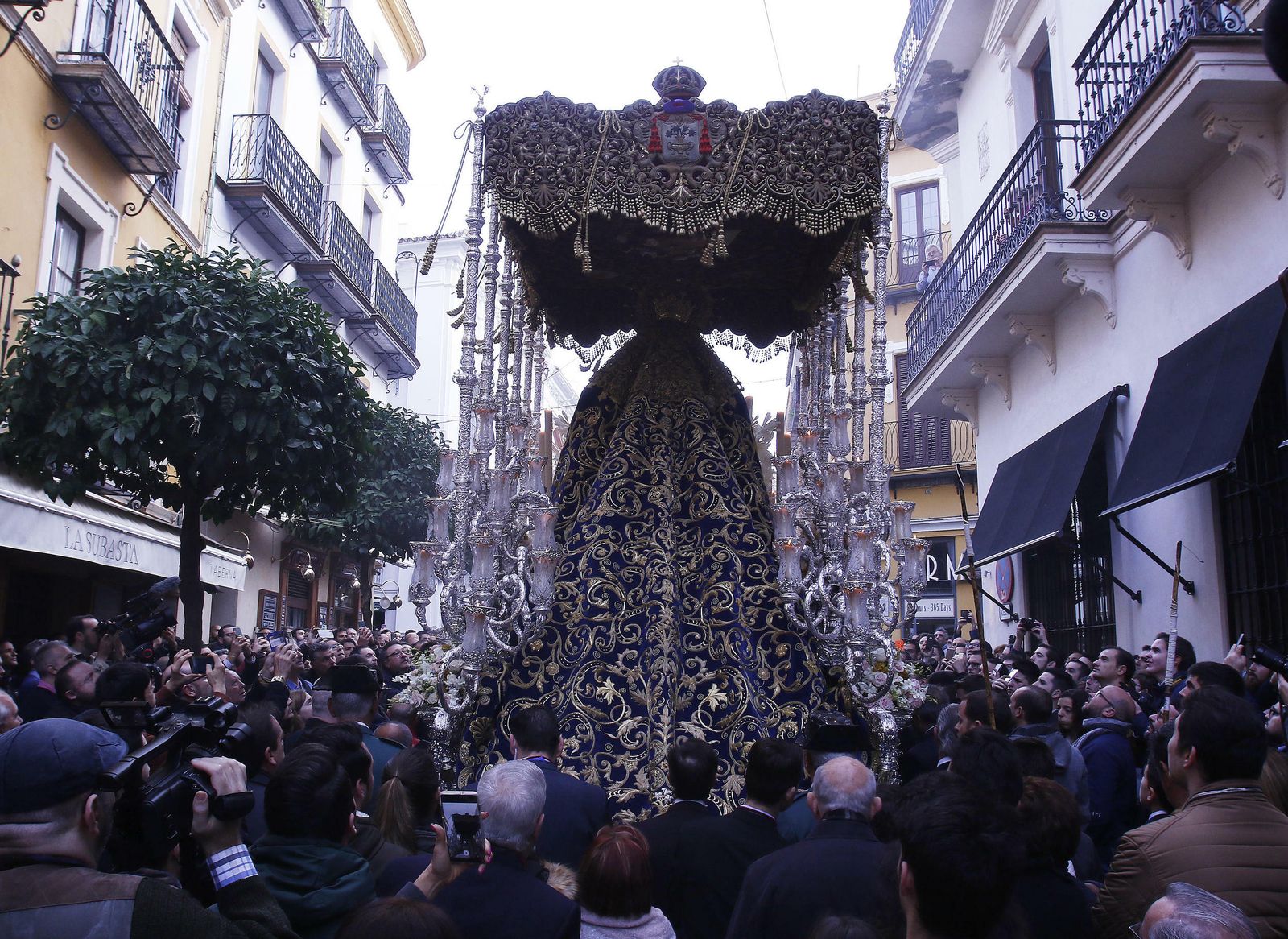 El regreso de la Virgen de la Encarnación en imágenes