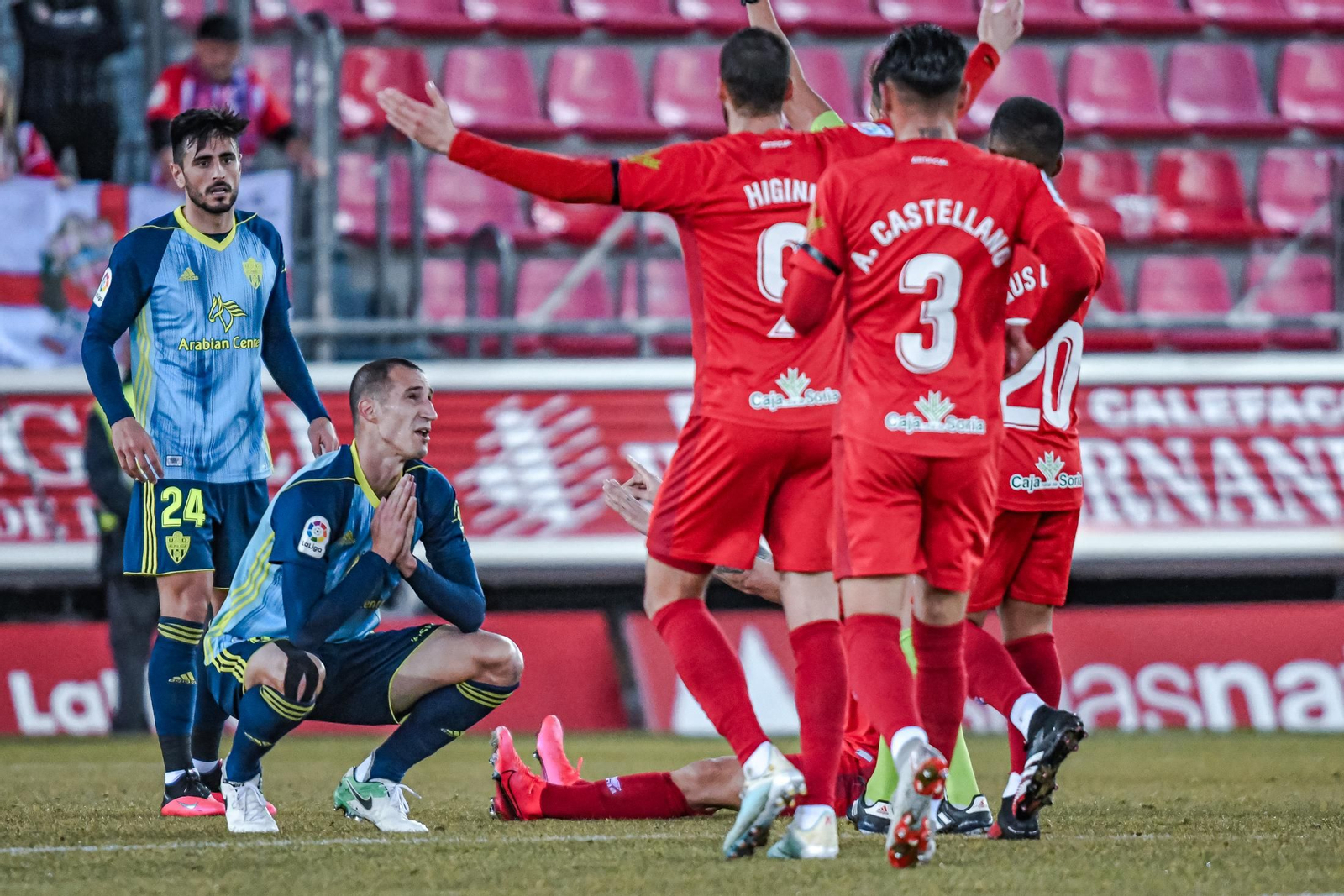 Fotogalería del Numancia 1-1 Almería