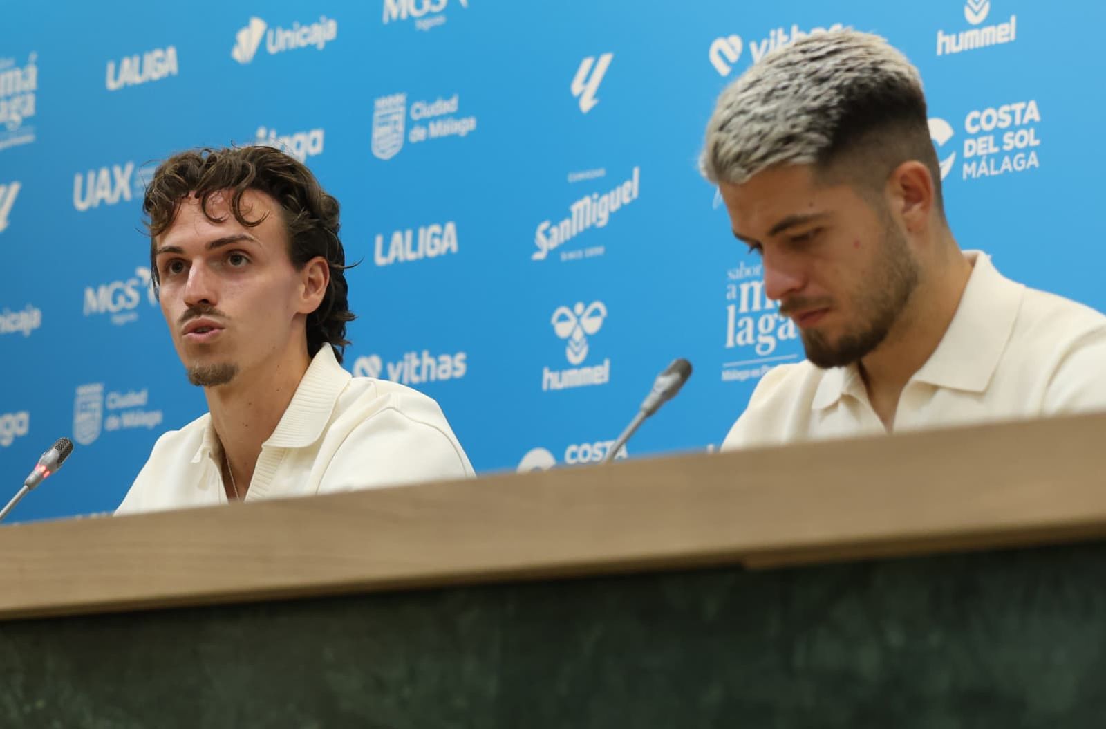 Las fotos de Dani Lorenzo y Ángel Recio en La Rosaleda