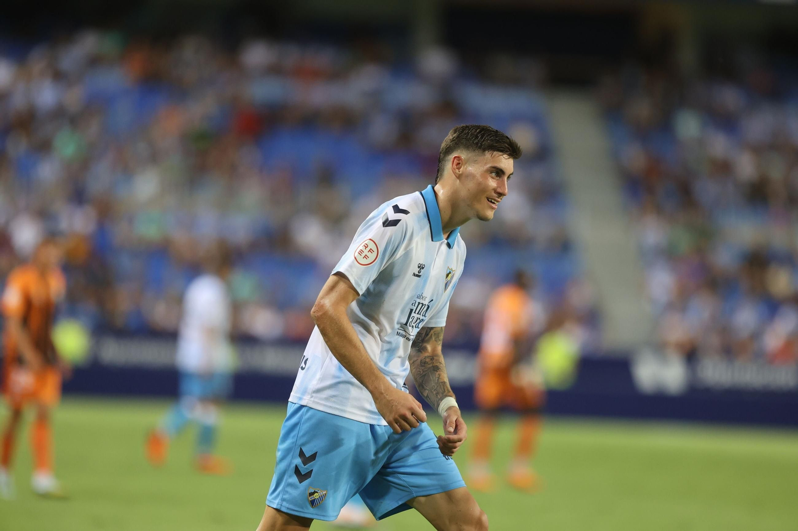 Roberto, su paso por el Málaga CF en fotos