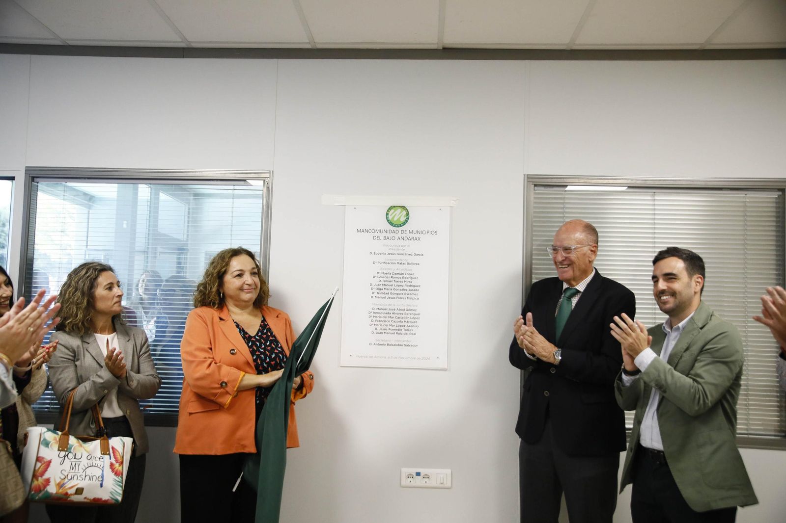 La inauguración de la nueva sede de la Mancomunidad del Bajo Andarax, en imágenes