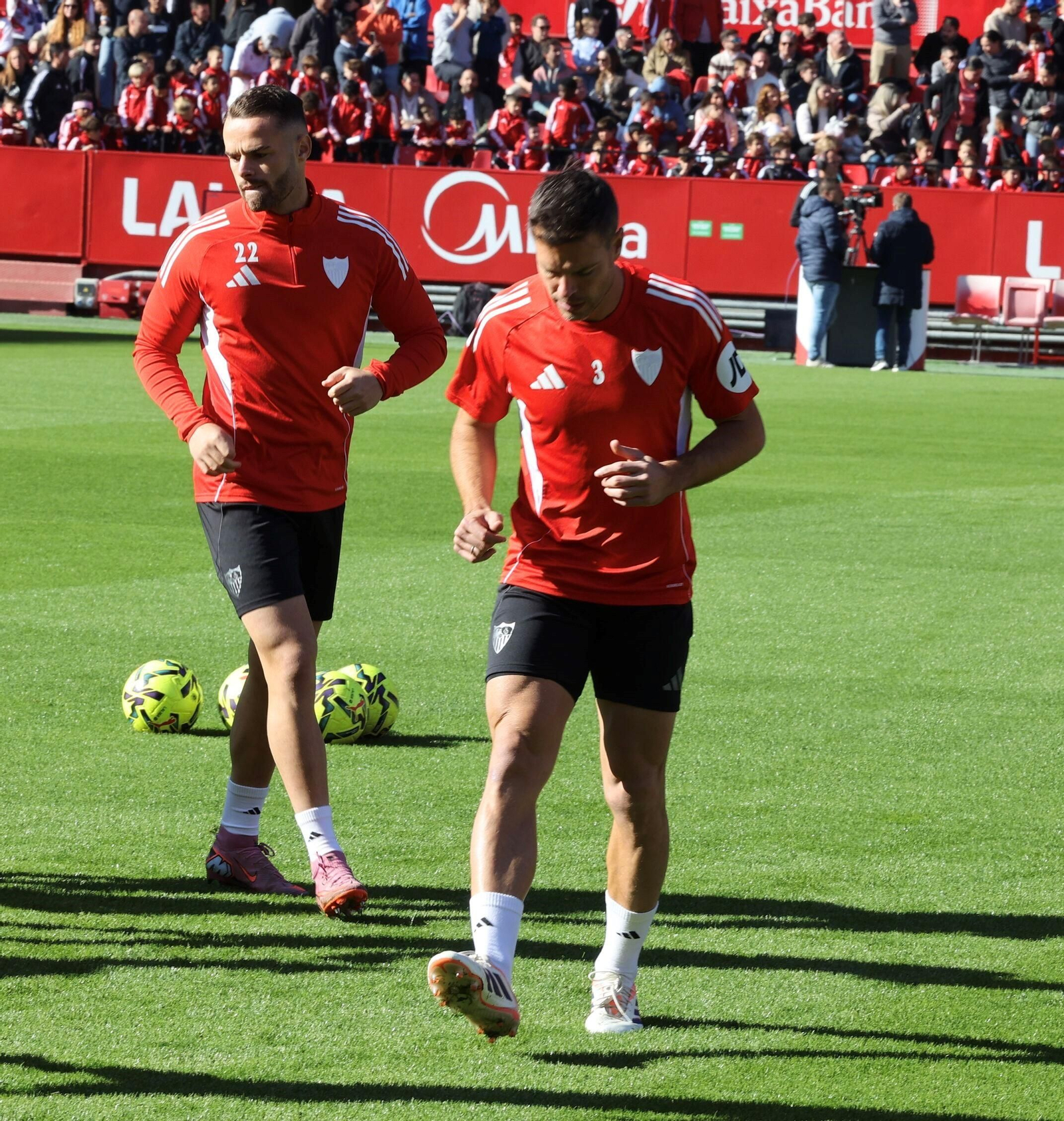Las fotos de la previa del derbi Sevilla-Betis