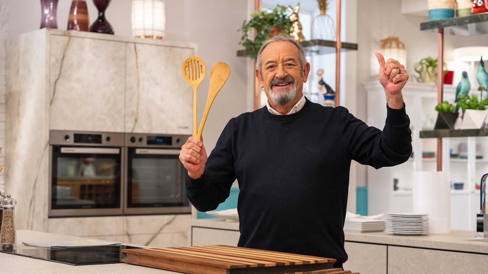 Karlos Arguiñano en su plató diario