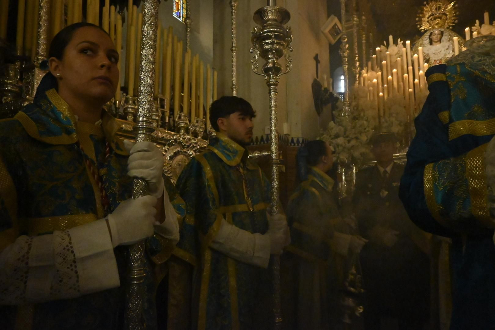 Las mejores imagenes del Domingo de Ramosen Huelva: Hermandad de la Borriquita