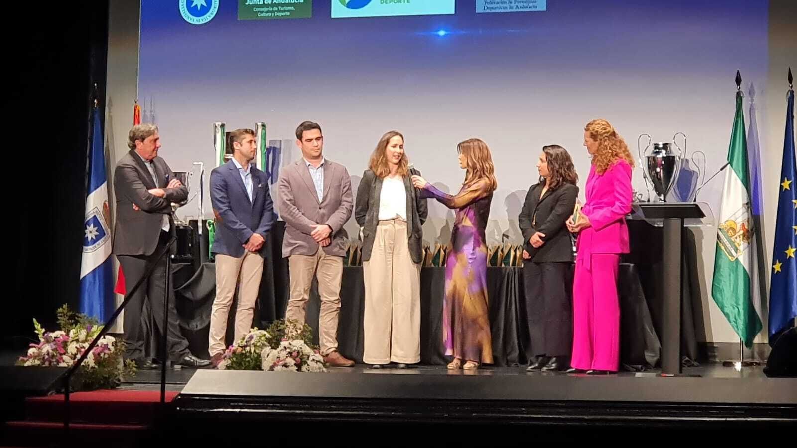 El momento del campeón Corteva Cocos durante la ceremonia de premios.