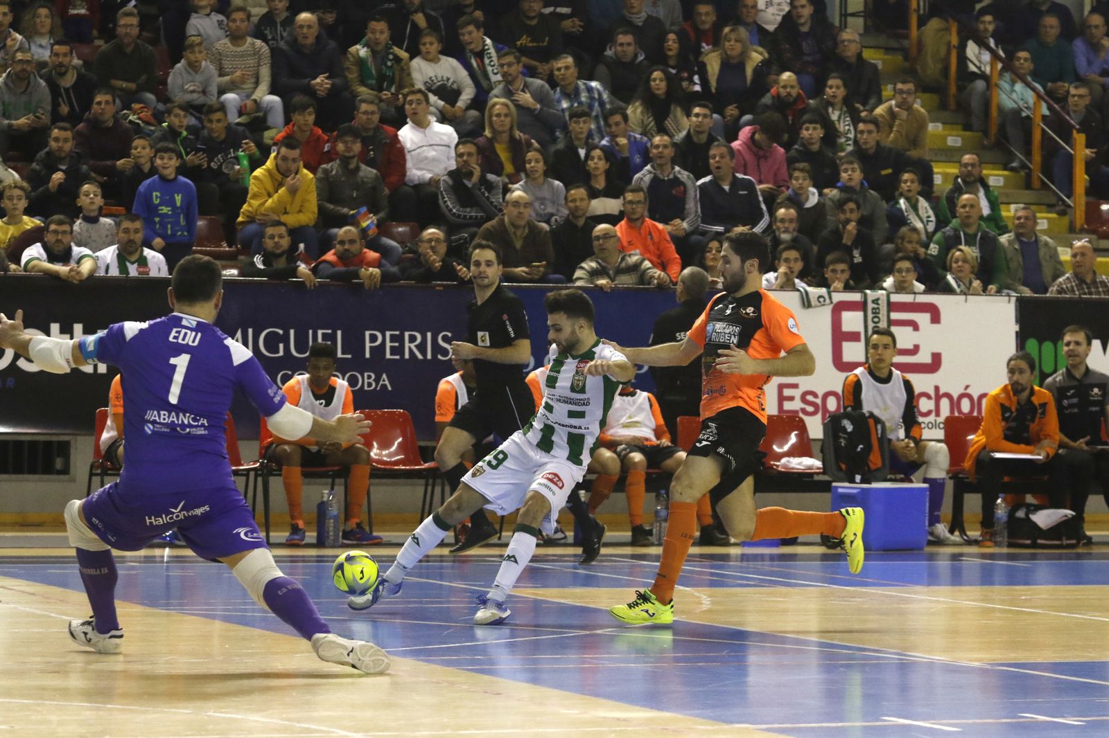 Fotografías de la victoria del Córdoba Patrimonio de la Humanidad ante el Burela