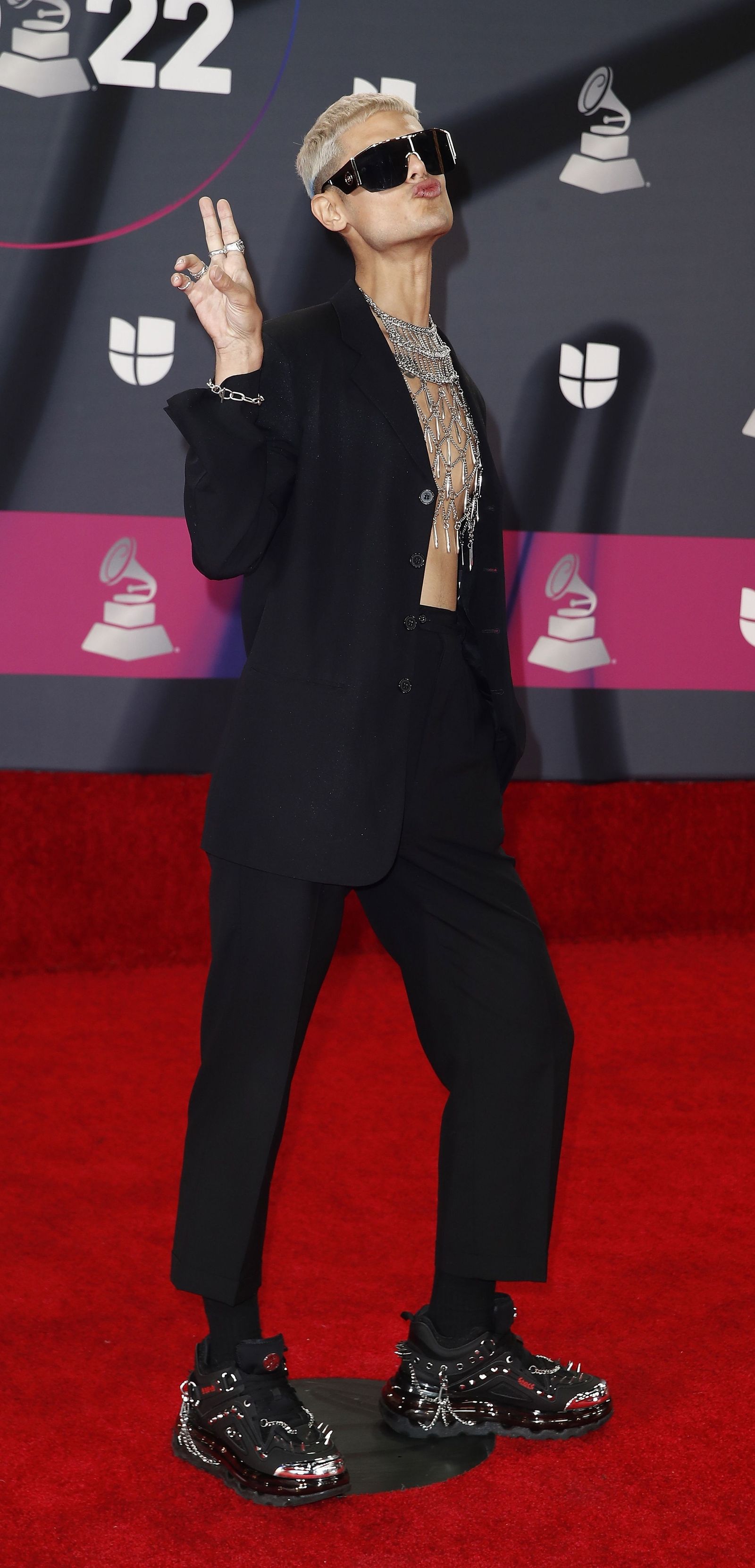 La alfombra roja de los Grammy latinos