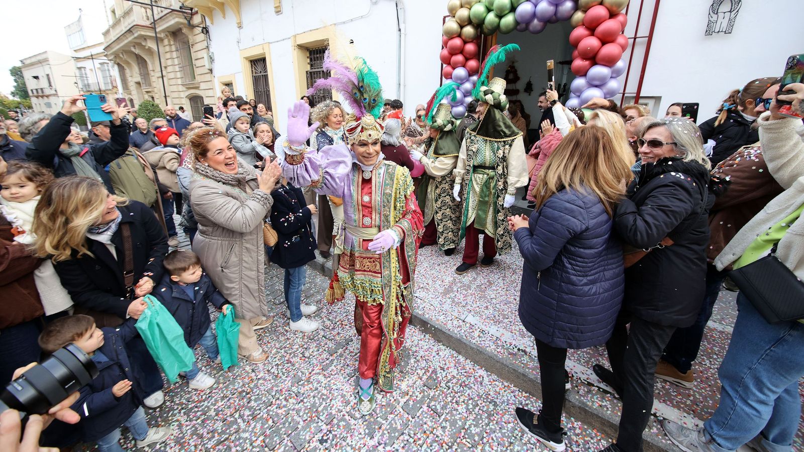 Imágenes de la cabalgata del Cartero Real de Jerez