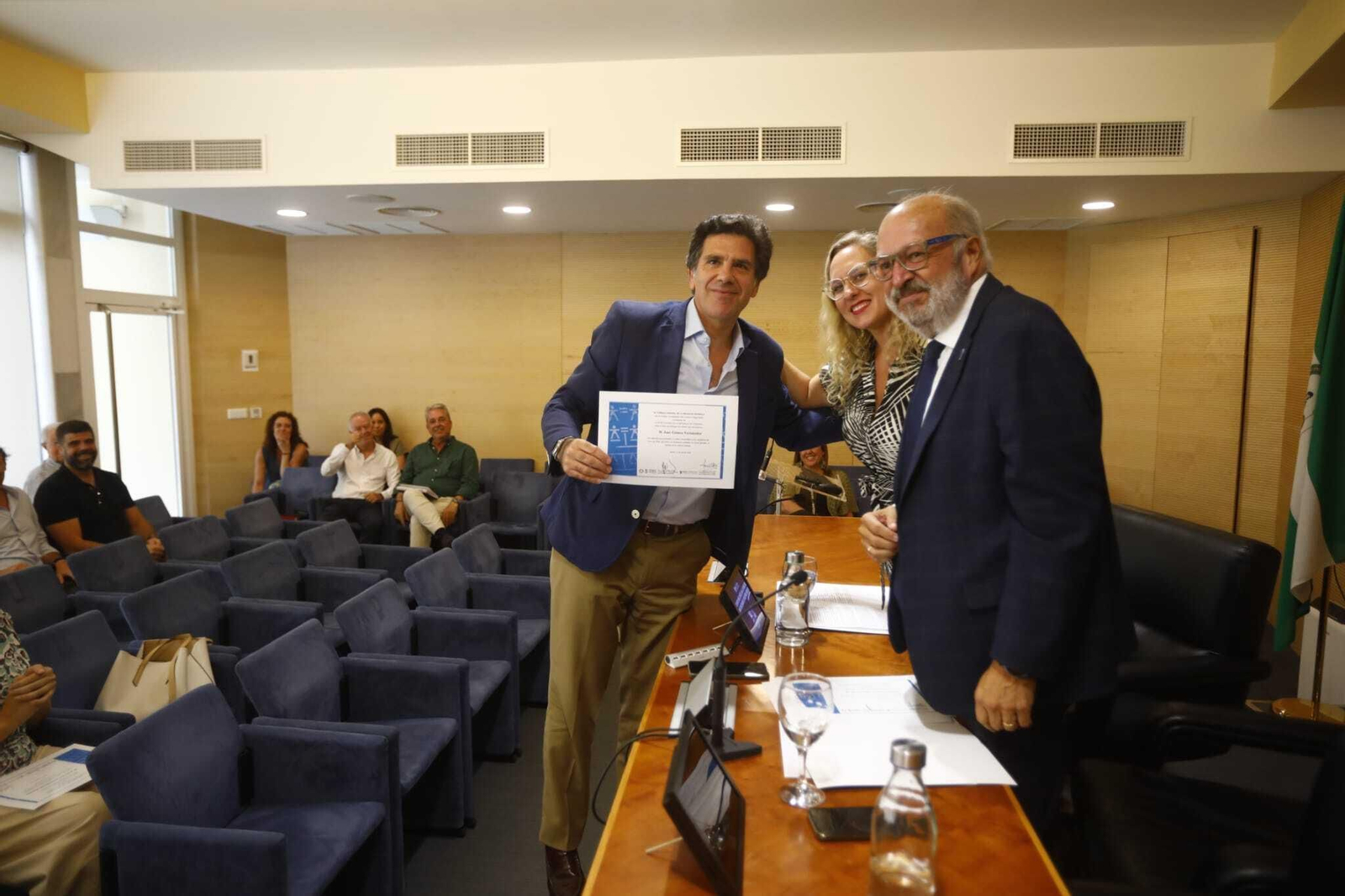 El homenaje del Colegio de la Abogacía de Córdoba a los abogados que prestan el servicio de turno de oficio, en imágenes