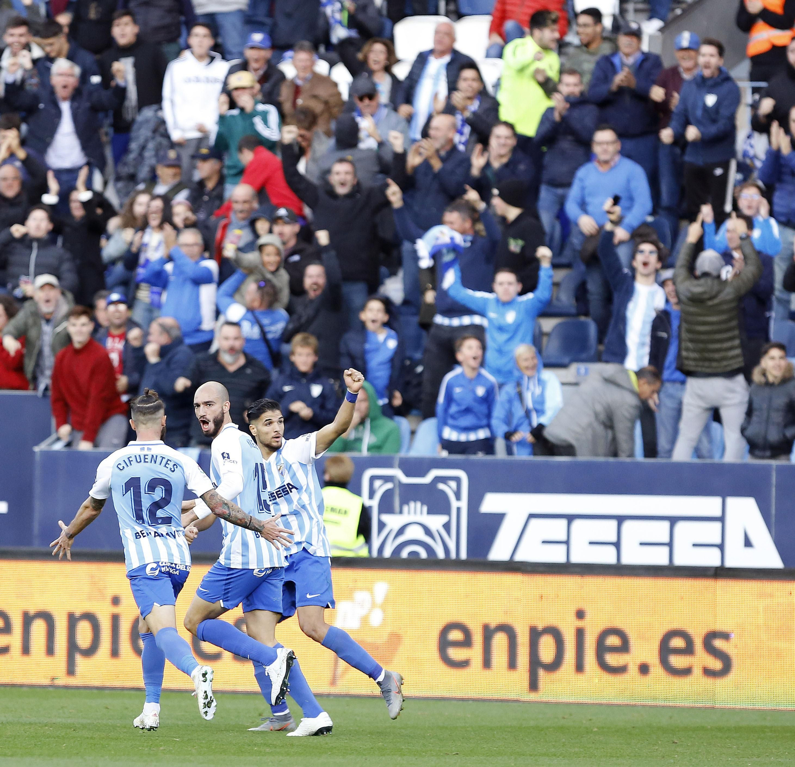 Las fotos del Málaga CF-Elche Las fotos del Málaga CF-Elche