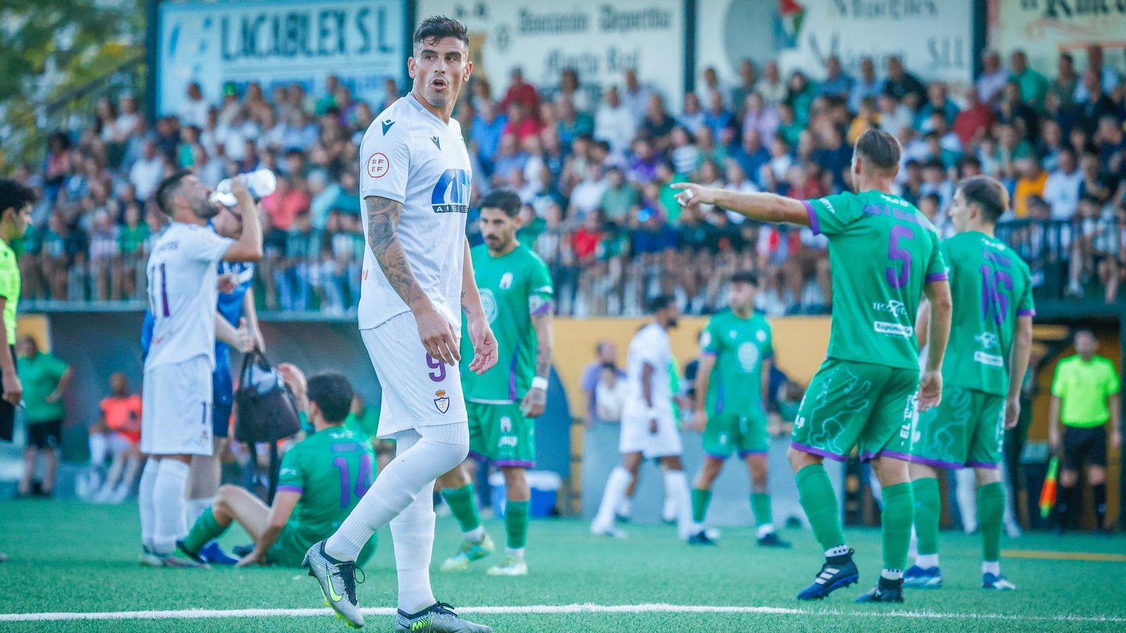 Fernando, uno de los destacados en el dubitativo inicio liguero del Real Jaén.