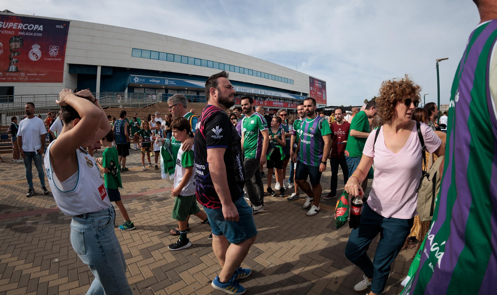 La Fan Zone de la Supercopa de Málaga
