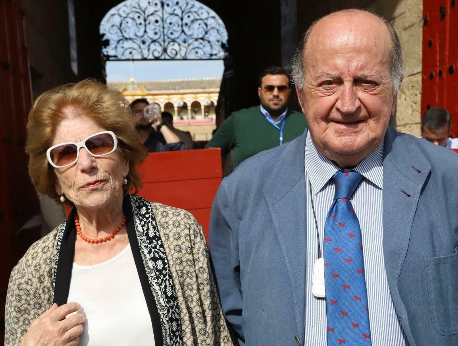 Juan Manuel Albendea y su esposa, Mariquilla