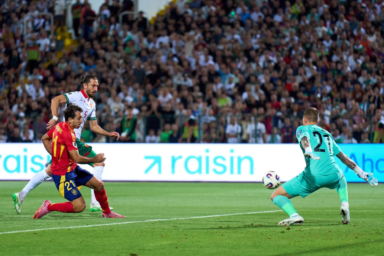 Las mejores fotos del Bulgaria-España