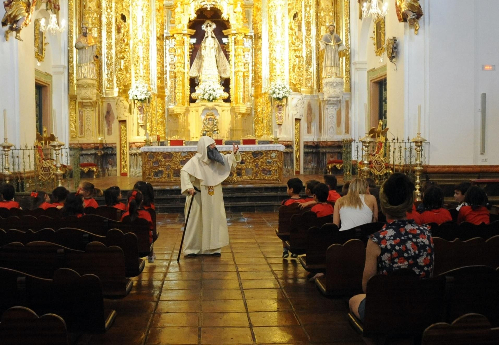 Participantes en una visita antes de la pandemia. Participantes en una visita antes de la pandemia.