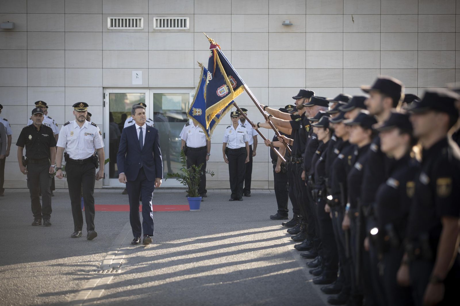 La presentación de los agentes de la Policía Nacional de Granada, en imágenes
