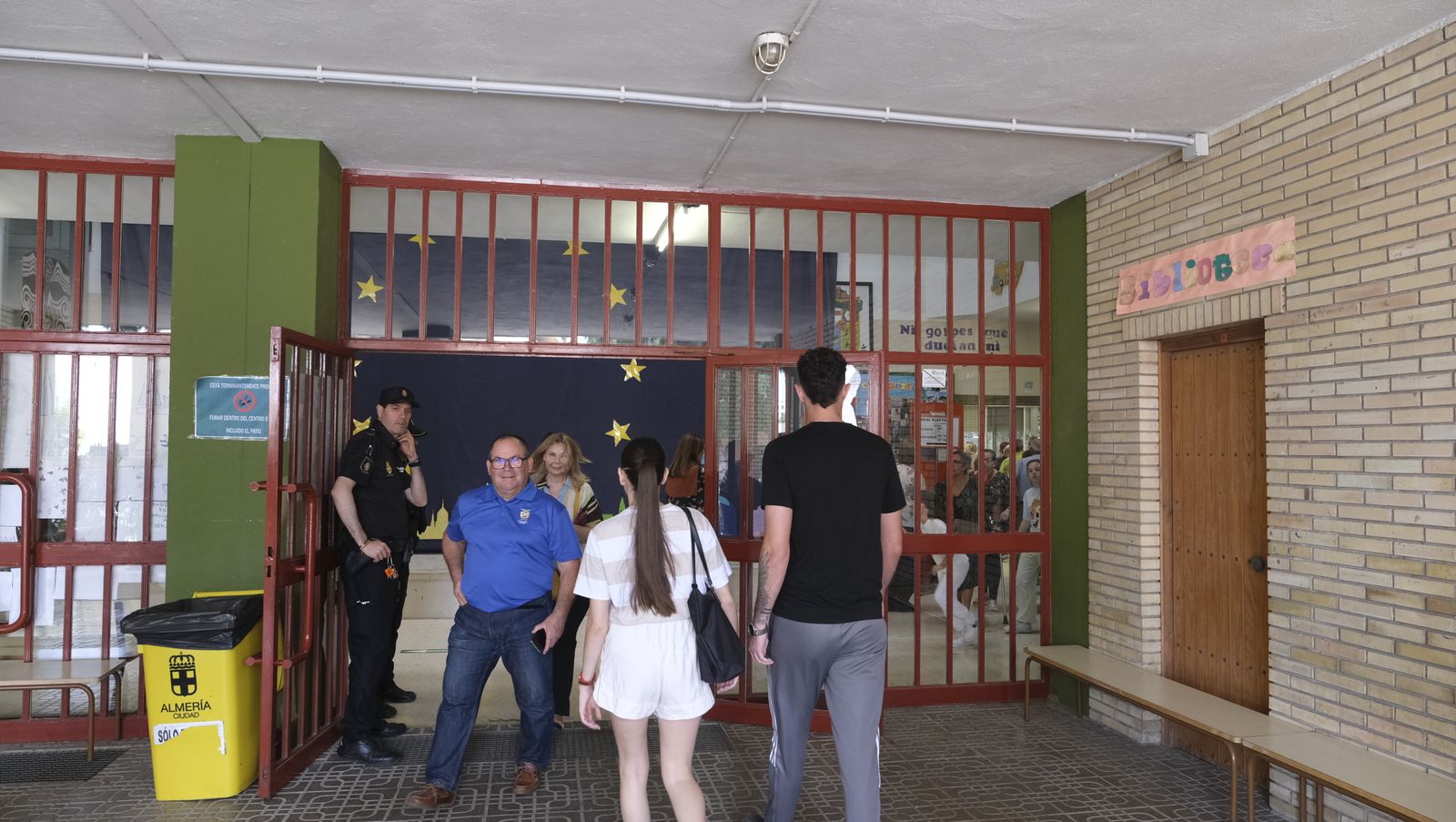 Imágenes de las votaciones en las Elecciones Municipales 2023, en Almería capital