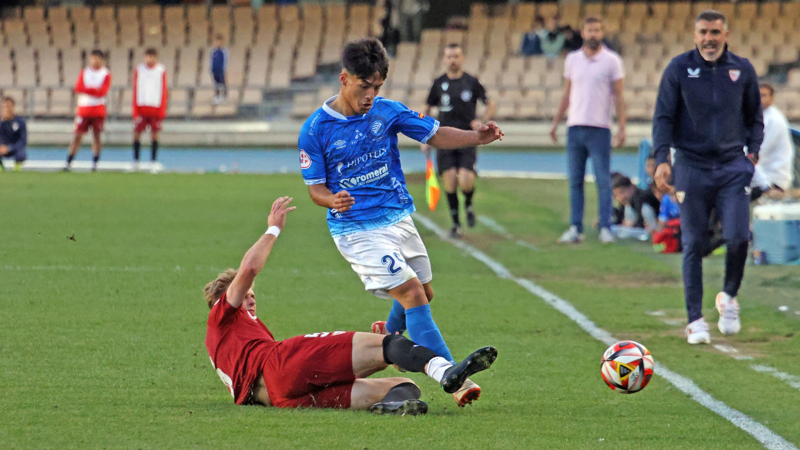 Partido del Xerez DFC - Sevilla C en Jerez