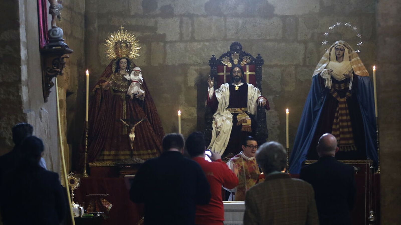 Celebración de la Entrada Triunfal en San Lorenzo.