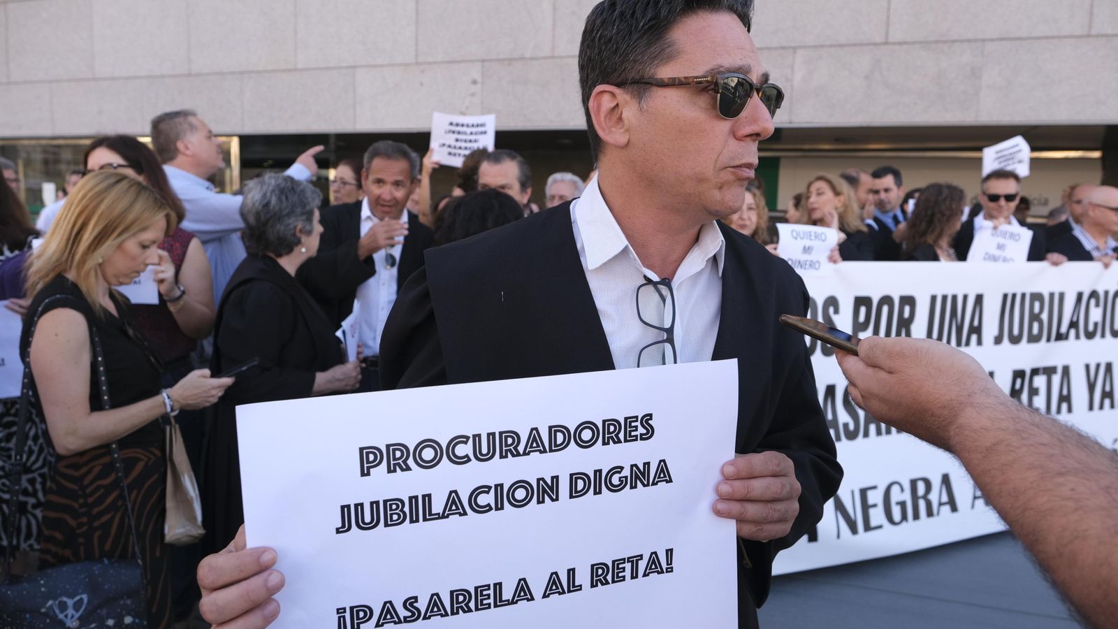 David Castillo, procurador almeriense. David Castillo, procurador almeriense.