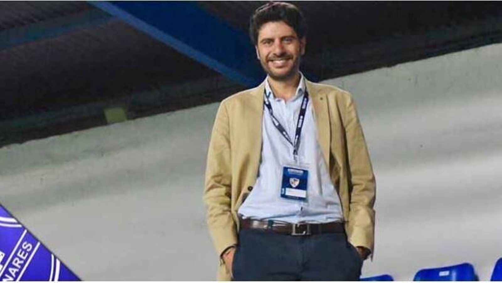 Jesús Medina, presidente del Linares Deportivo