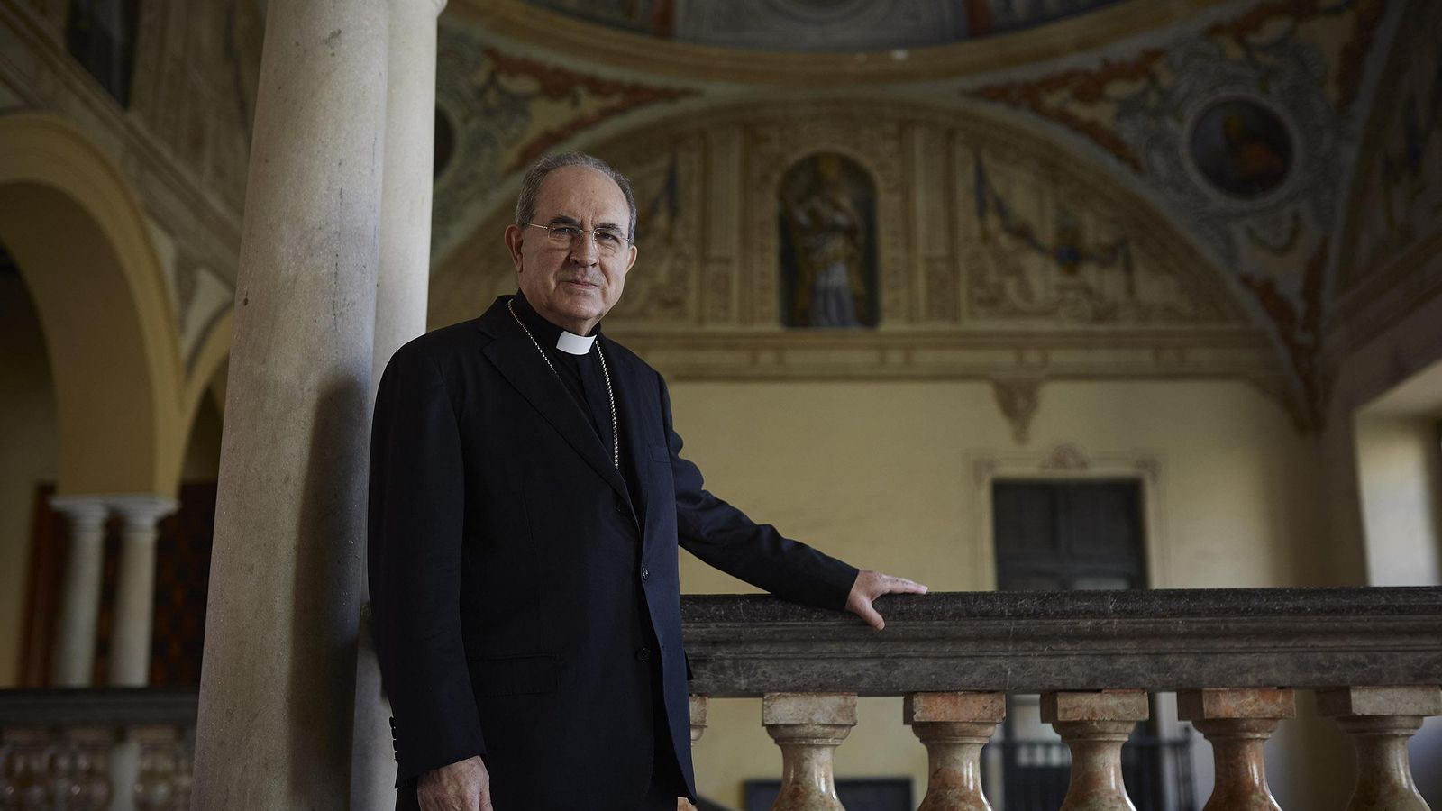 Monseñor Asenjo durante la entrevista con Diario de Sevilla.