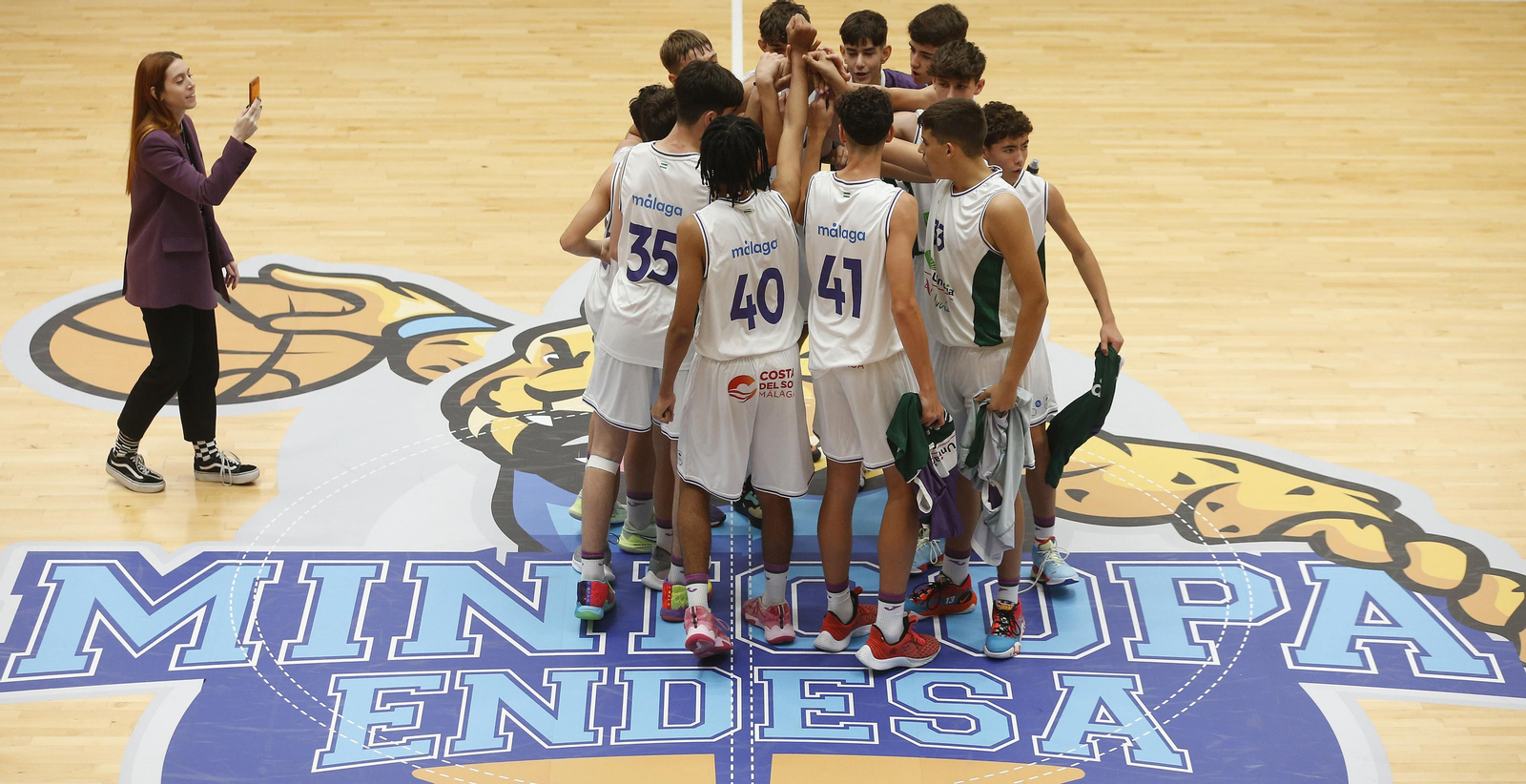 Las imágenes del Unicaja en la segunda jornada de la fase previa de la Minicopa