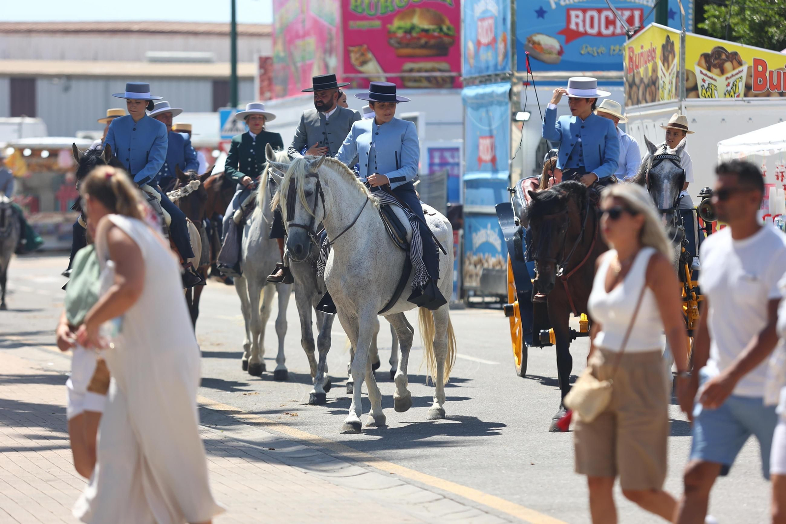 La Feria de Málaga en el Real, en fotos