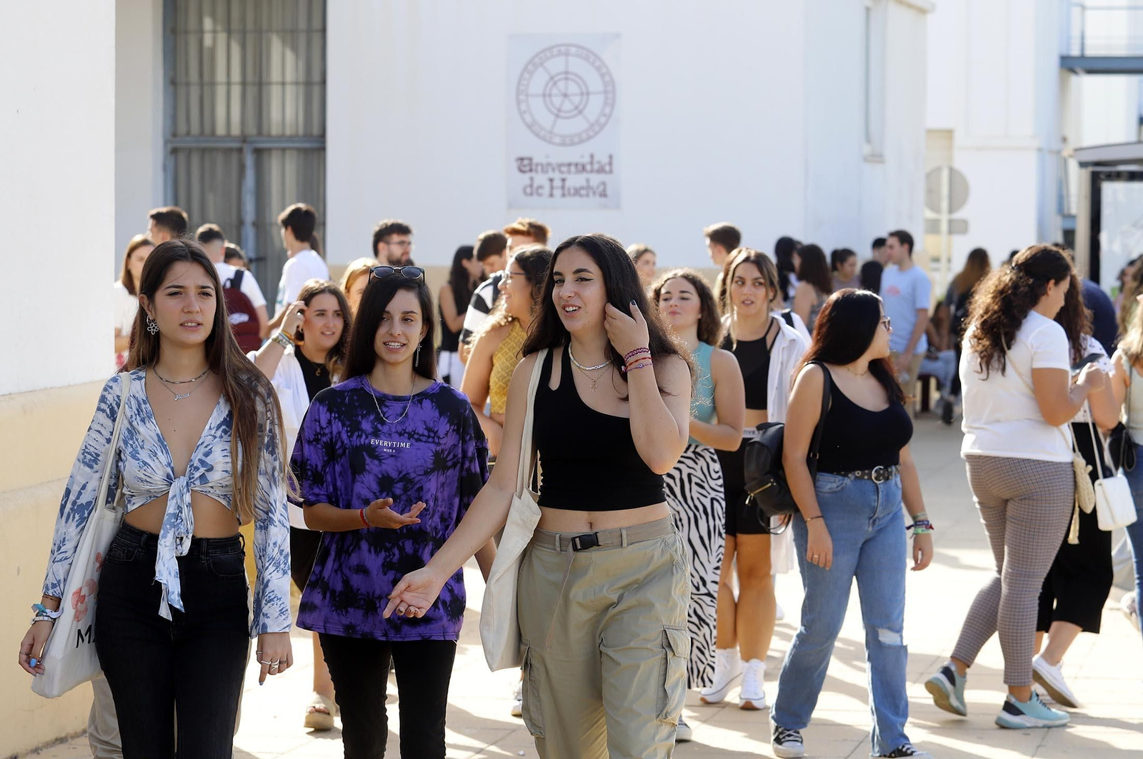 Imágenes de la vuelta a la Universidad de Huelva